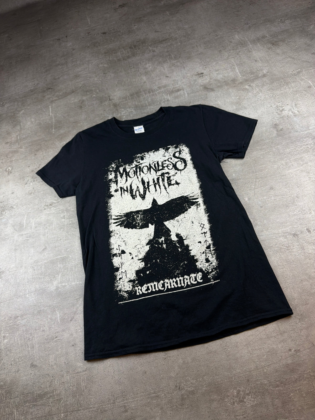 Motionless in White "Reincarnate" Graphic Band Shirt - Black / Indie Sleaze – Ansicht 2