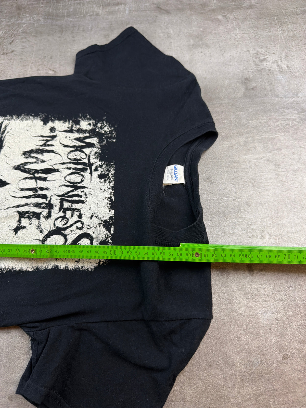 Motionless in White "Reincarnate" Graphic Band Shirt - Black / Indie Sleaze - Past Pieces