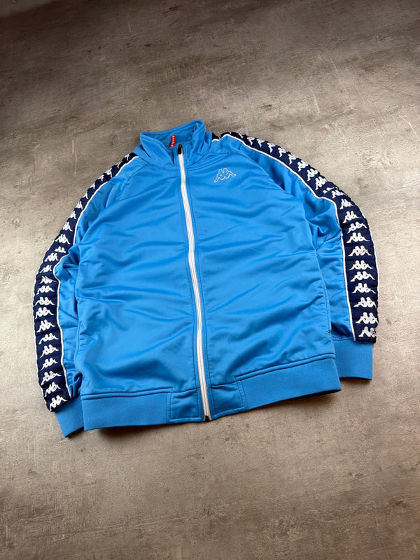 Kappa Banda Y2K Trackjacket - Sky Blue / Navy Blue