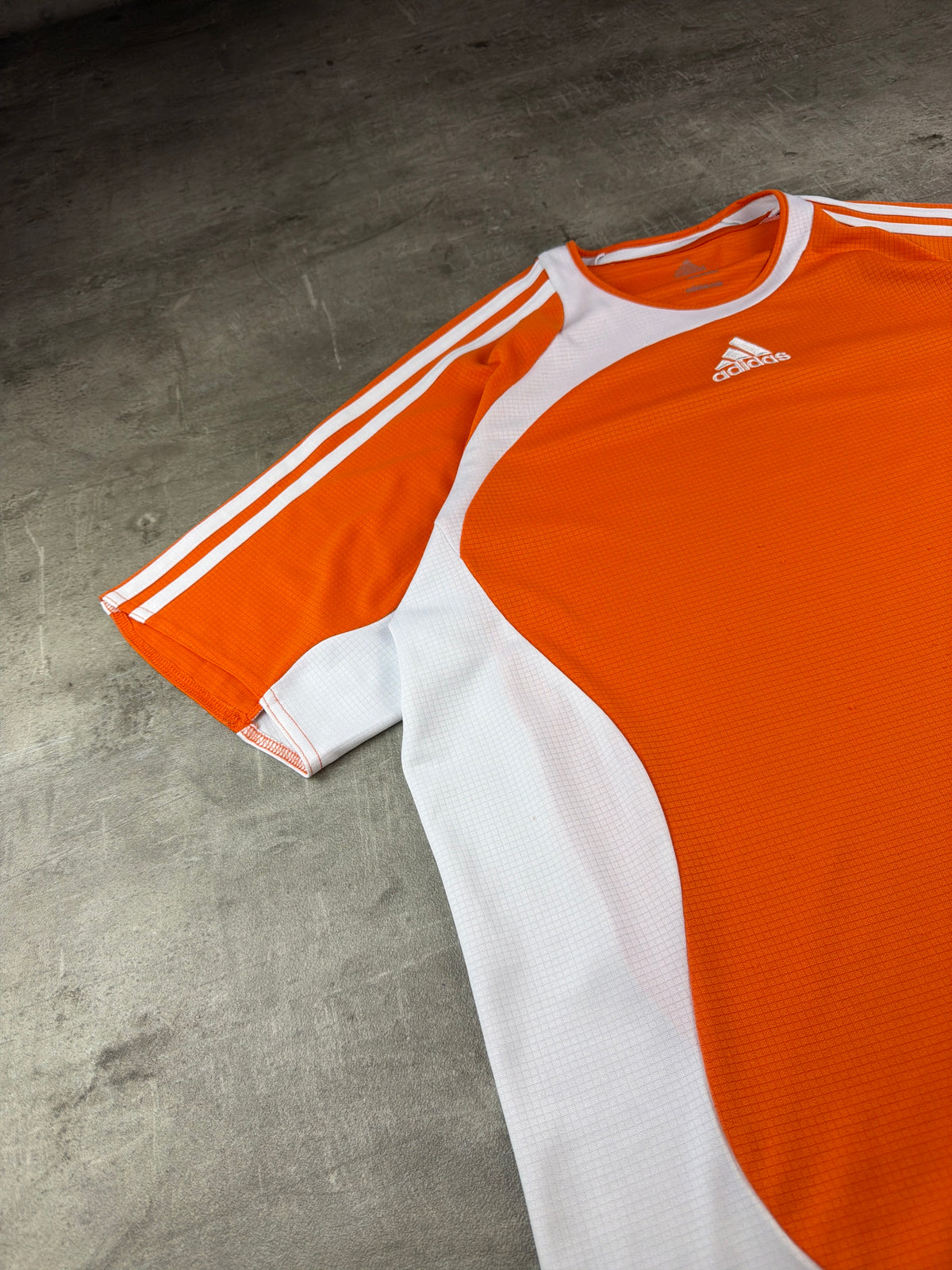 Adidas Y2K Climacool Football Jersey - Orange / White - Past Pieces