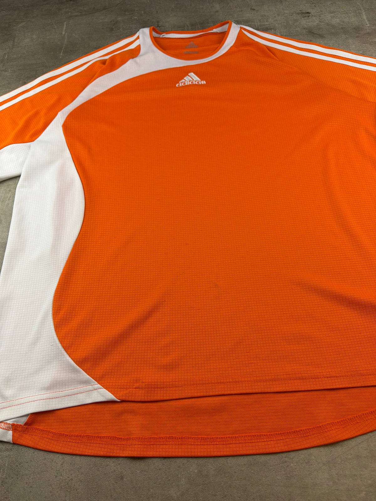 Adidas Y2K Climacool Football Jersey - Orange / White – Ansicht 5