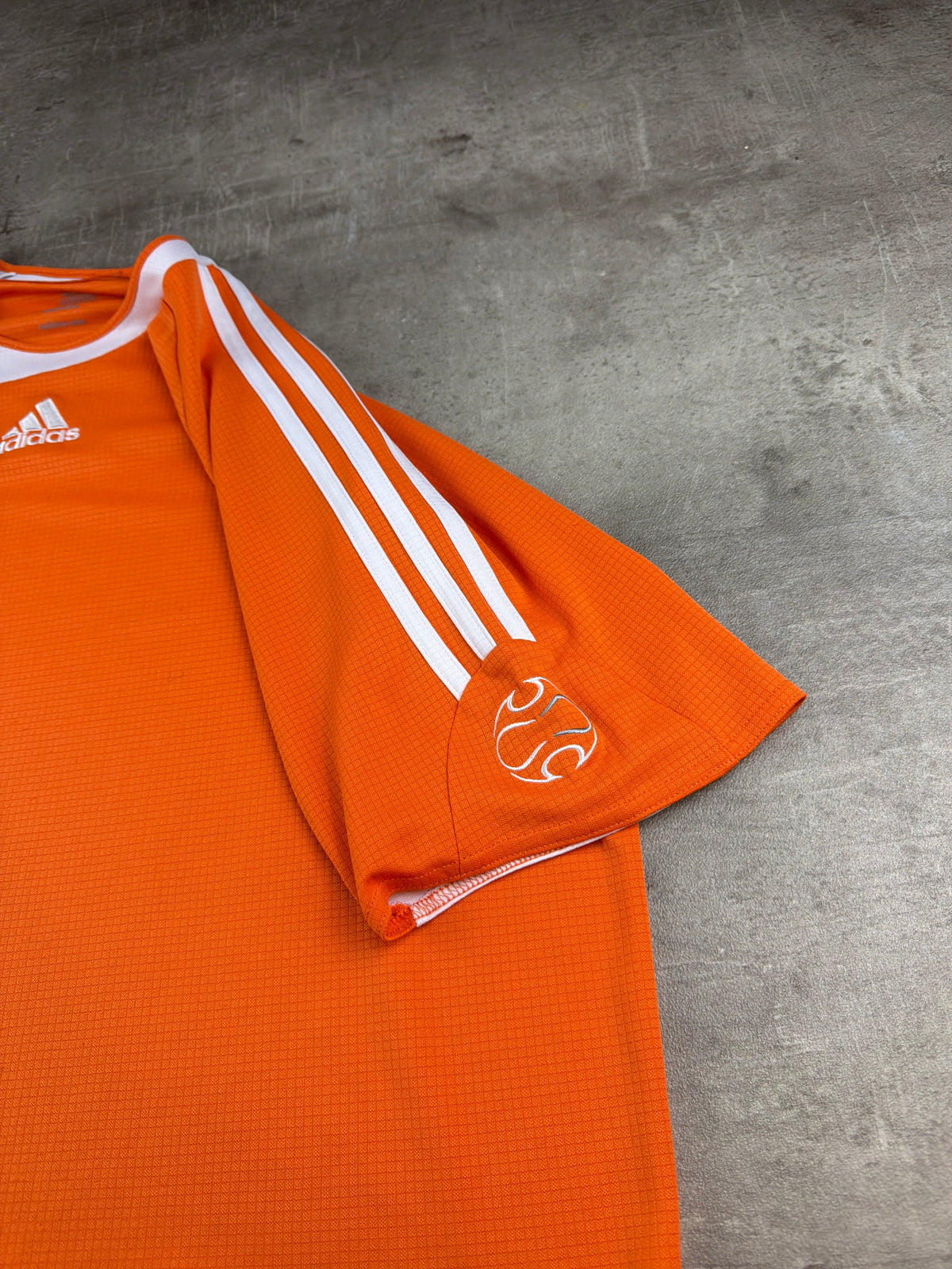 Adidas Y2K Climacool Football Jersey - Orange / White – Ansicht 6