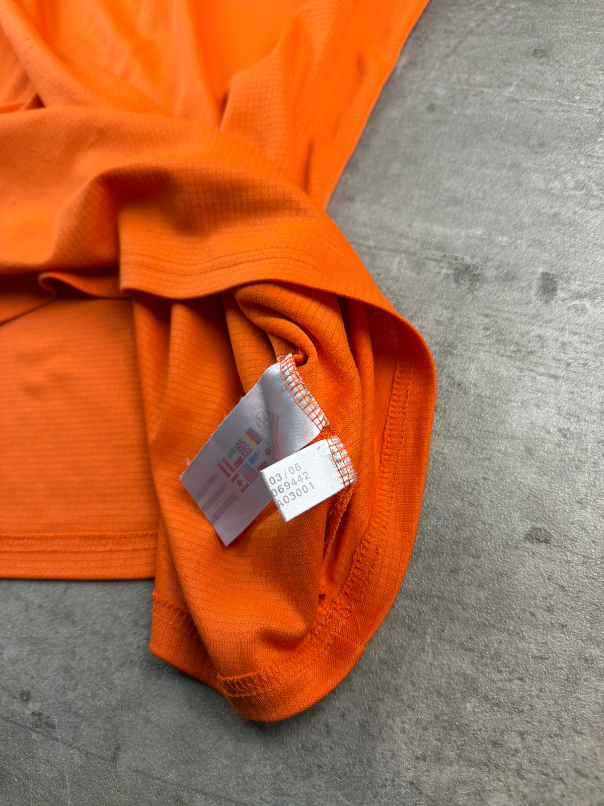 Adidas Y2K Climacool Football Jersey - Orange / White – Ansicht 8