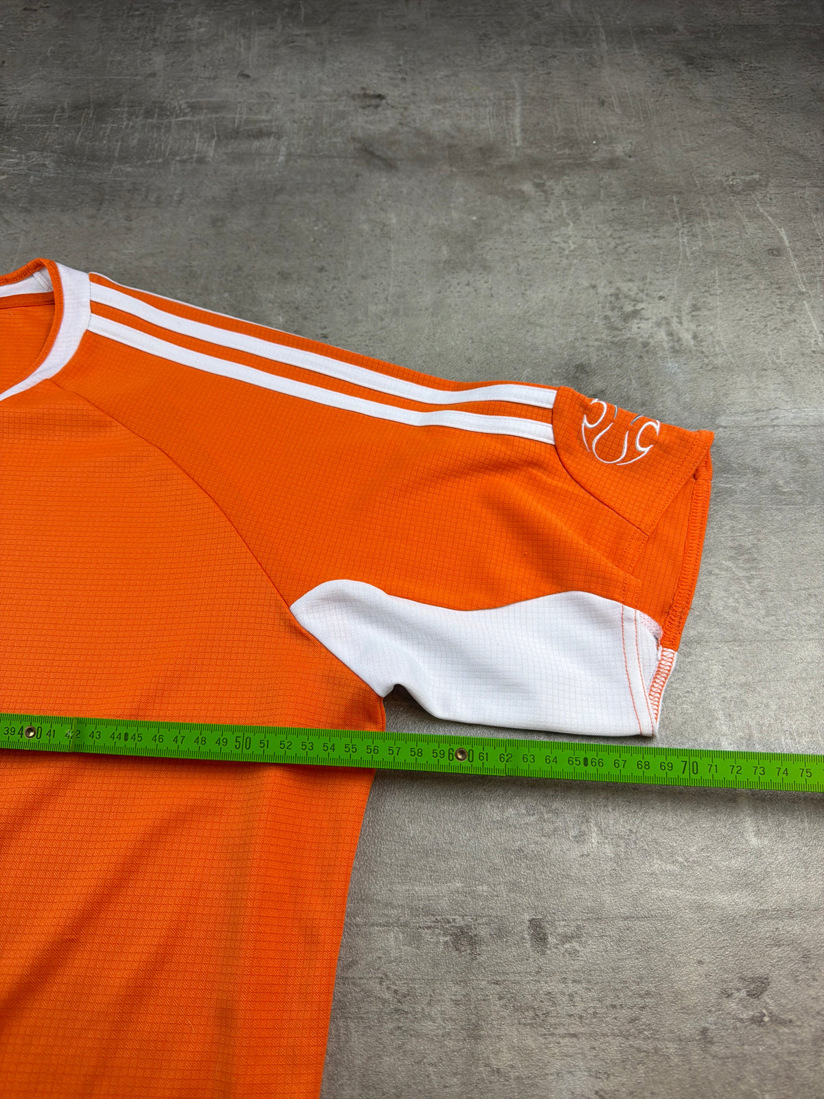 Adidas Y2K Climacool Football Jersey - Orange / White – Ansicht 9