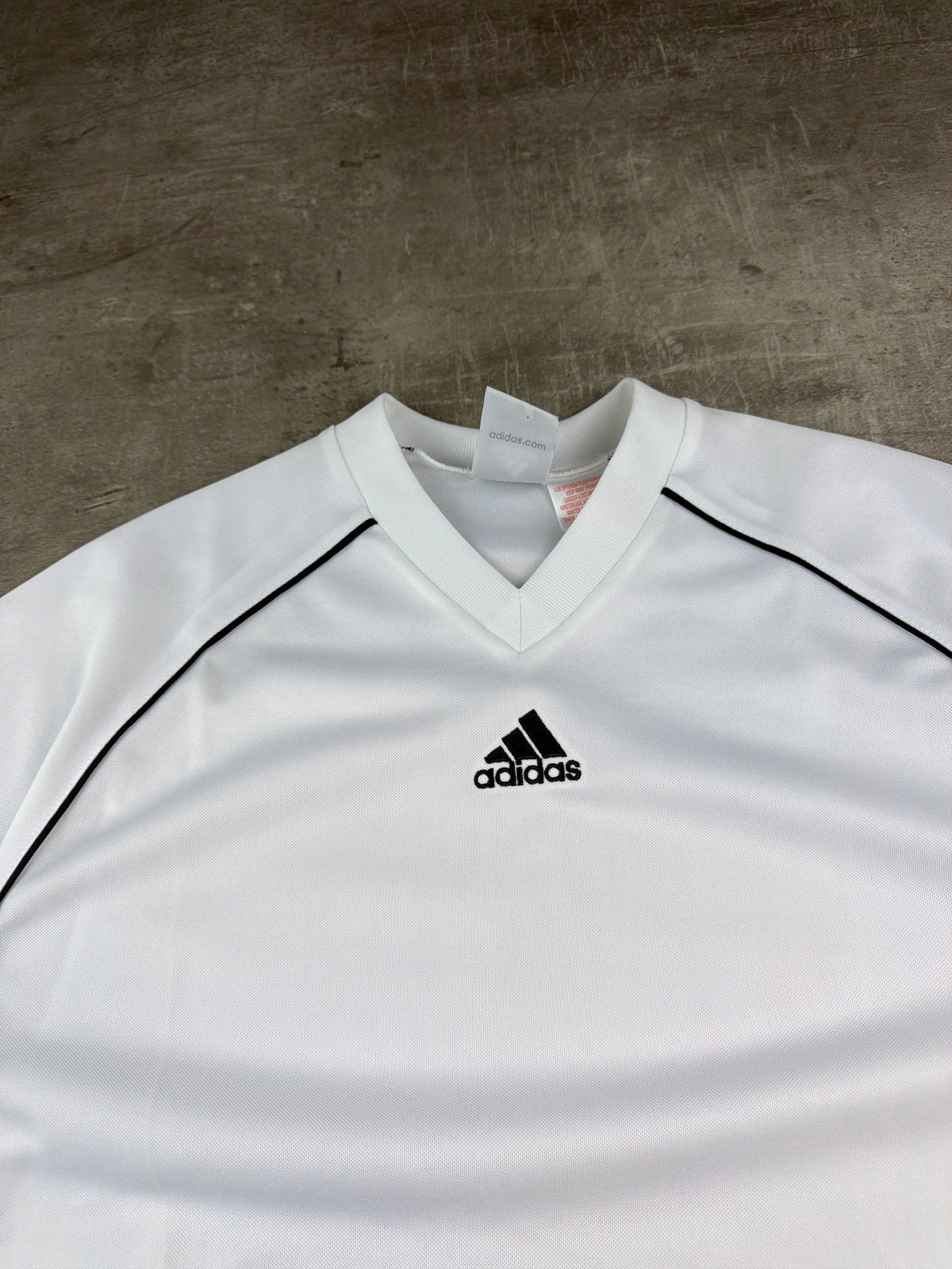 Adidas Y2K Climalite Piped Jersey - White / Black – Ansicht 5