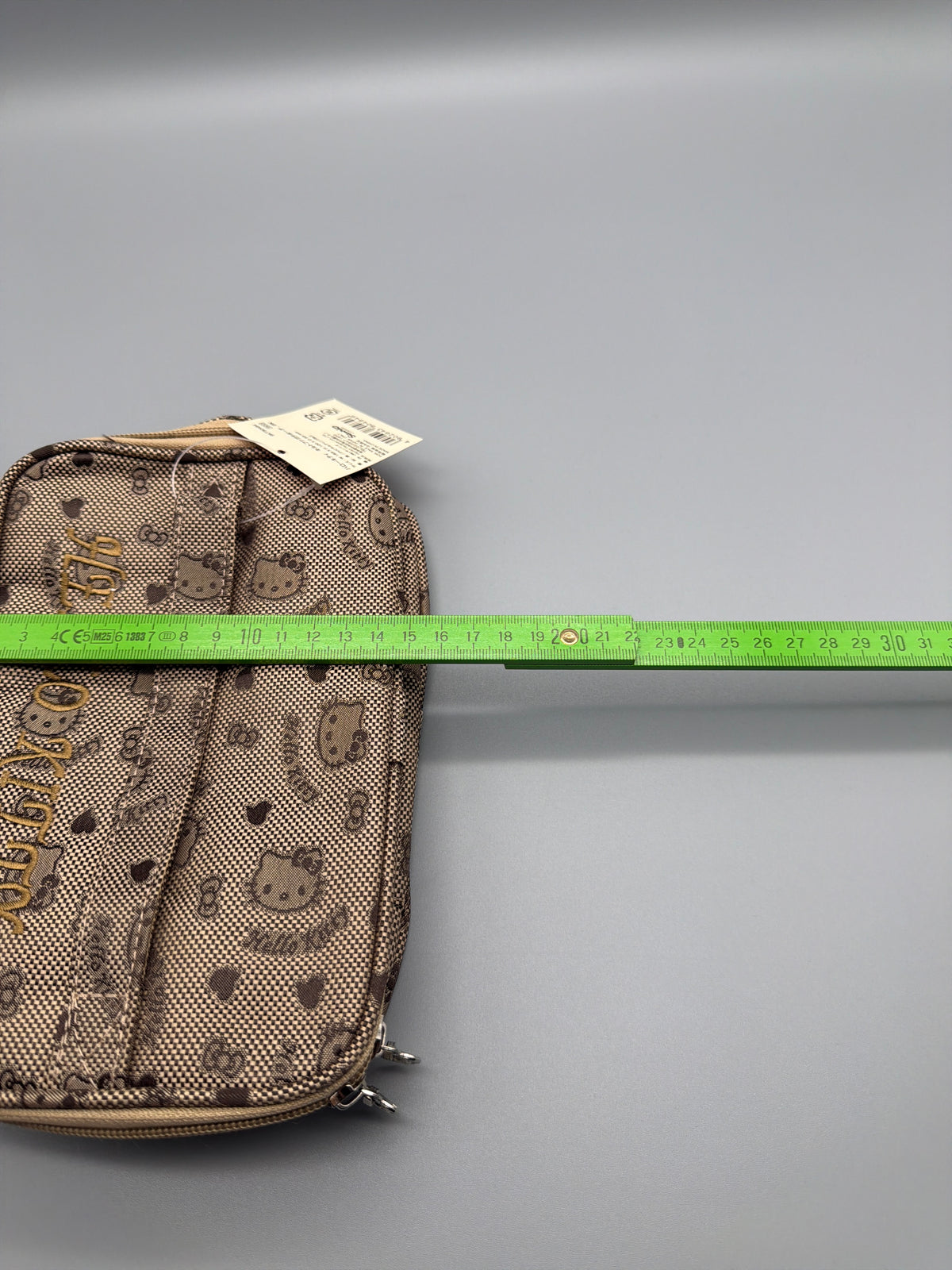 Hello Kitty Y2K Jacquard Vanity Beauty Case - Brown / Gold - Past Pieces