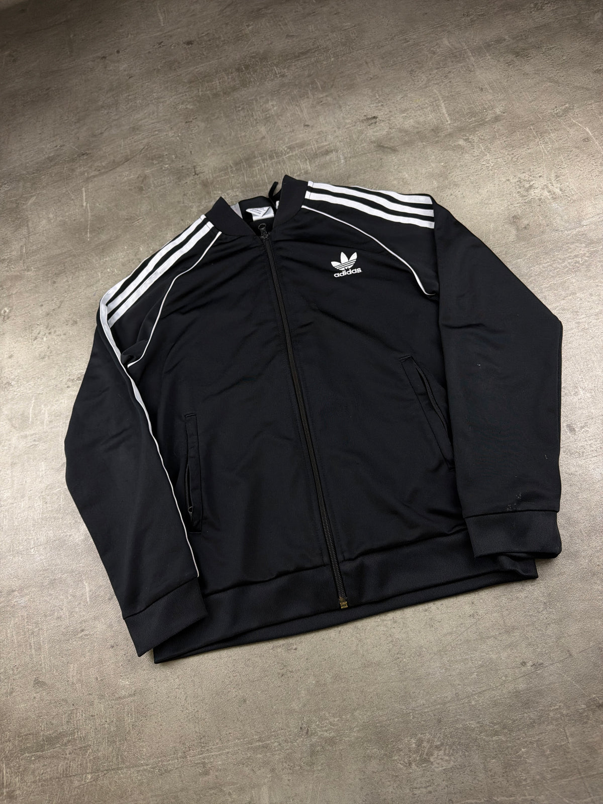 Adidas Originals Superstar Trackjacket - Black / White Y2K Streetwear – Ansicht 2