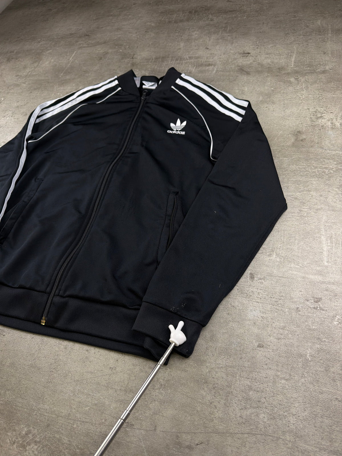 Adidas Originals Superstar Trackjacket - Black / White Y2K Streetwear - Past Pieces