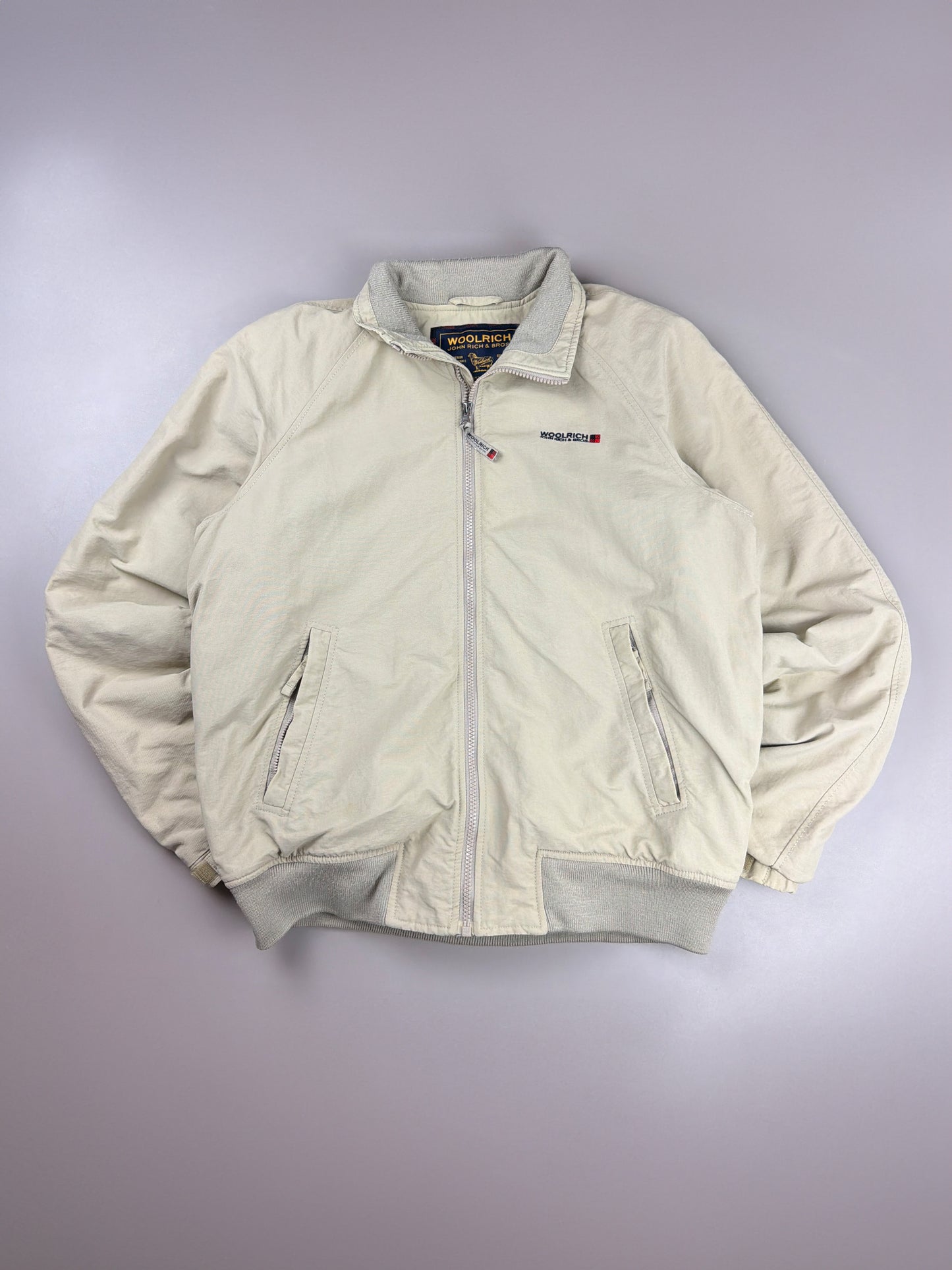 Woolrich John Rich & Bros. Archive Utility Bomber Jacket - Beige / Gorpcore