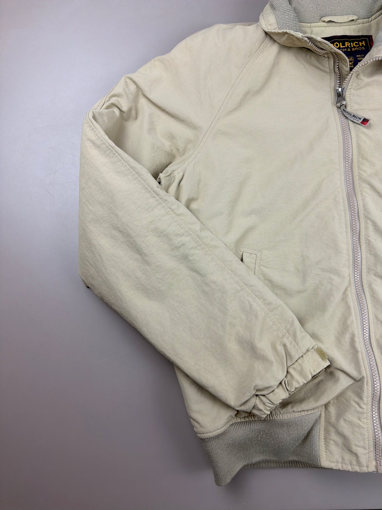 Woolrich John Rich & Bros. Archive Utility Bomber Jacket - Beige / Gorpcore