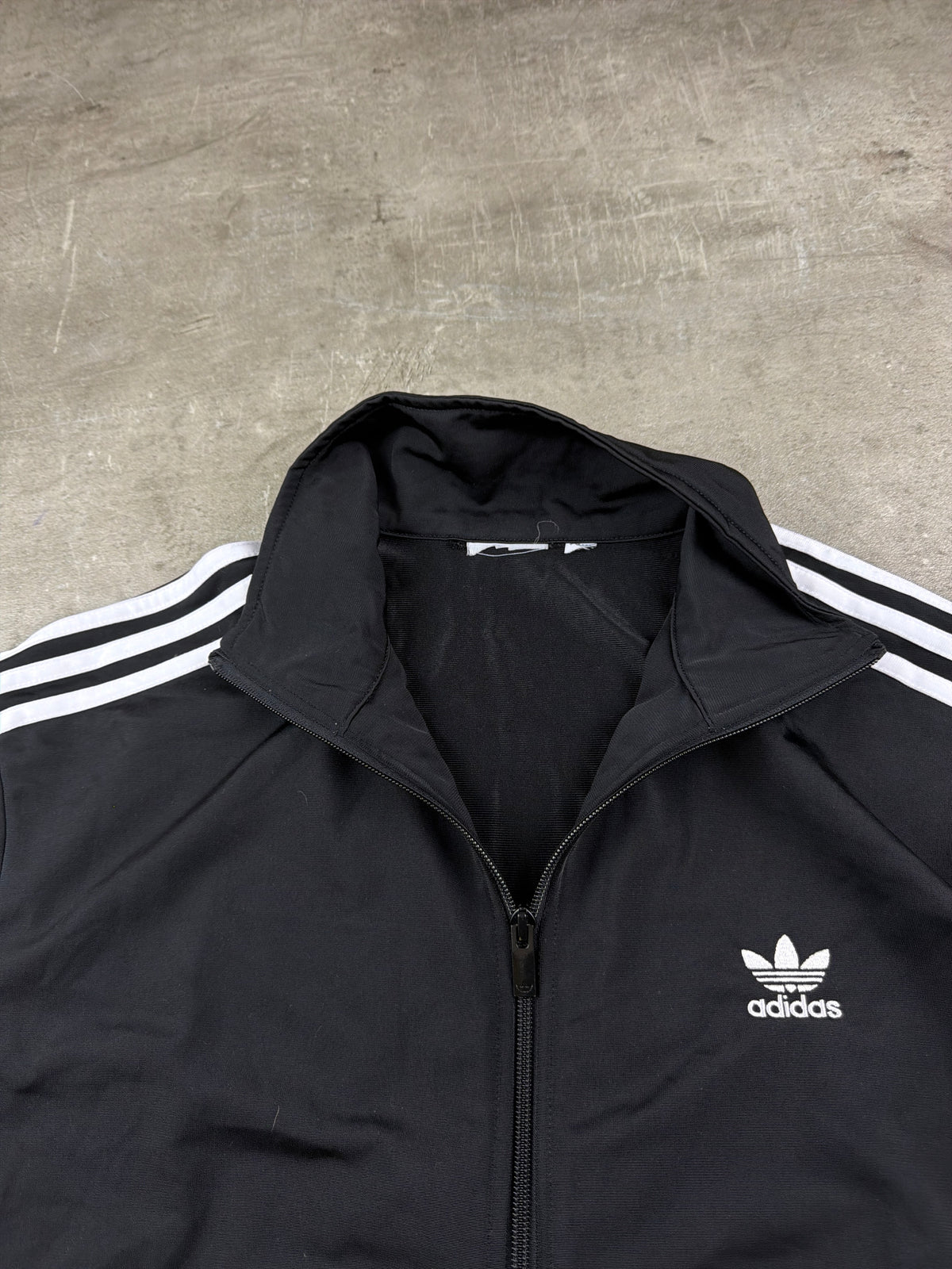 Adidas Originals Firebird Three Stripes Trackjacket - Black / White - Past Pieces