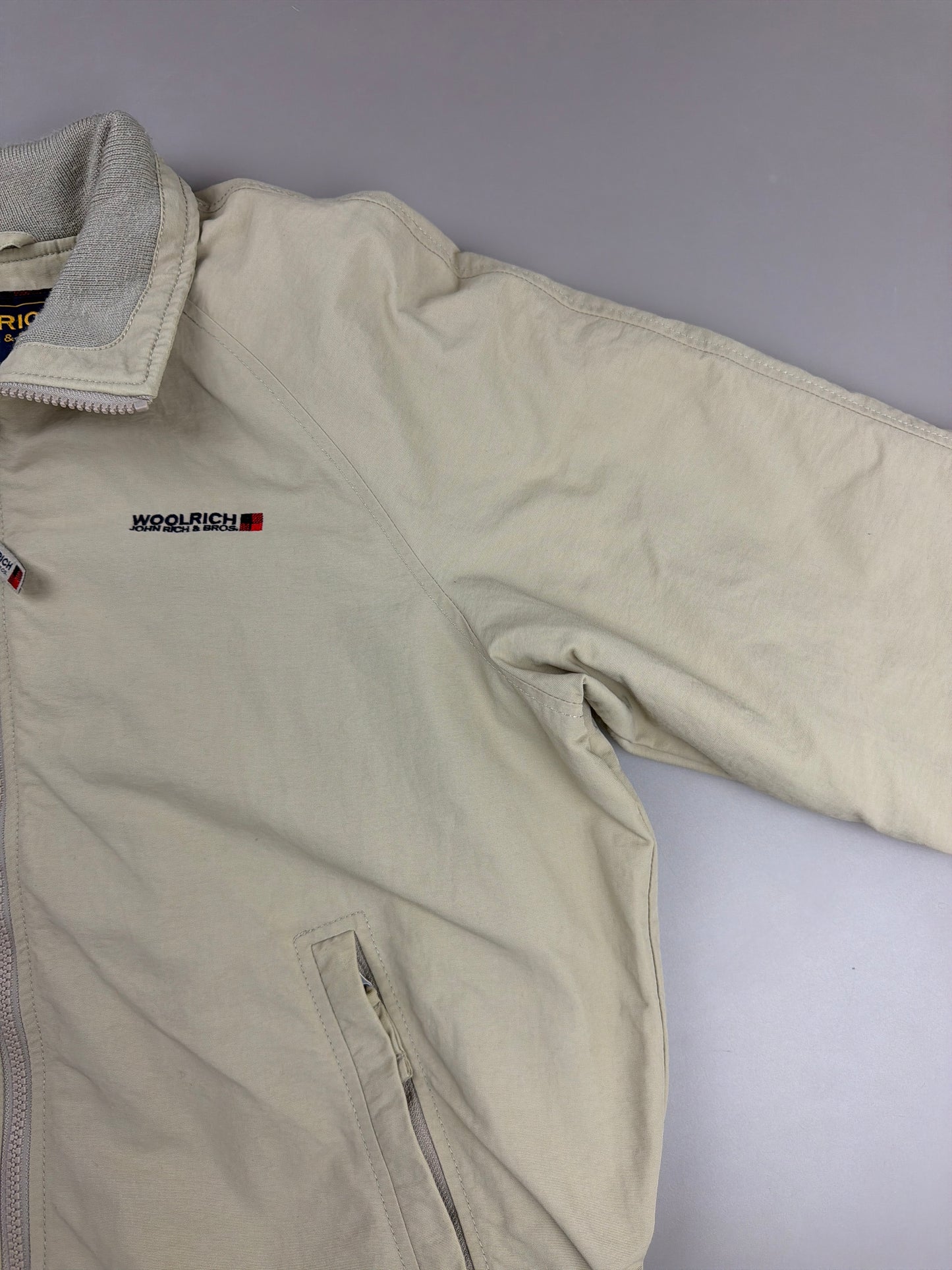 Woolrich John Rich & Bros. Archive Utility Bomber Jacket - Beige / Gorpcore