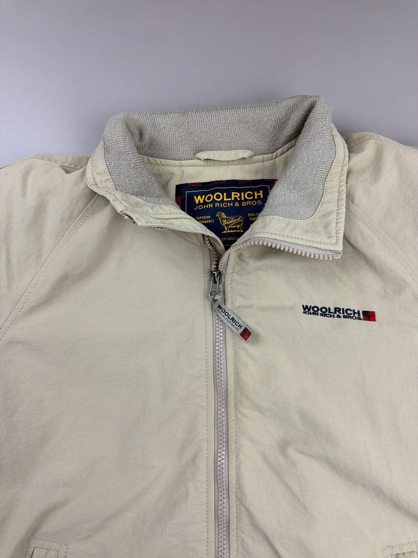 Woolrich John Rich & Bros. Archive Utility Bomber Jacket - Beige / Gorpcore