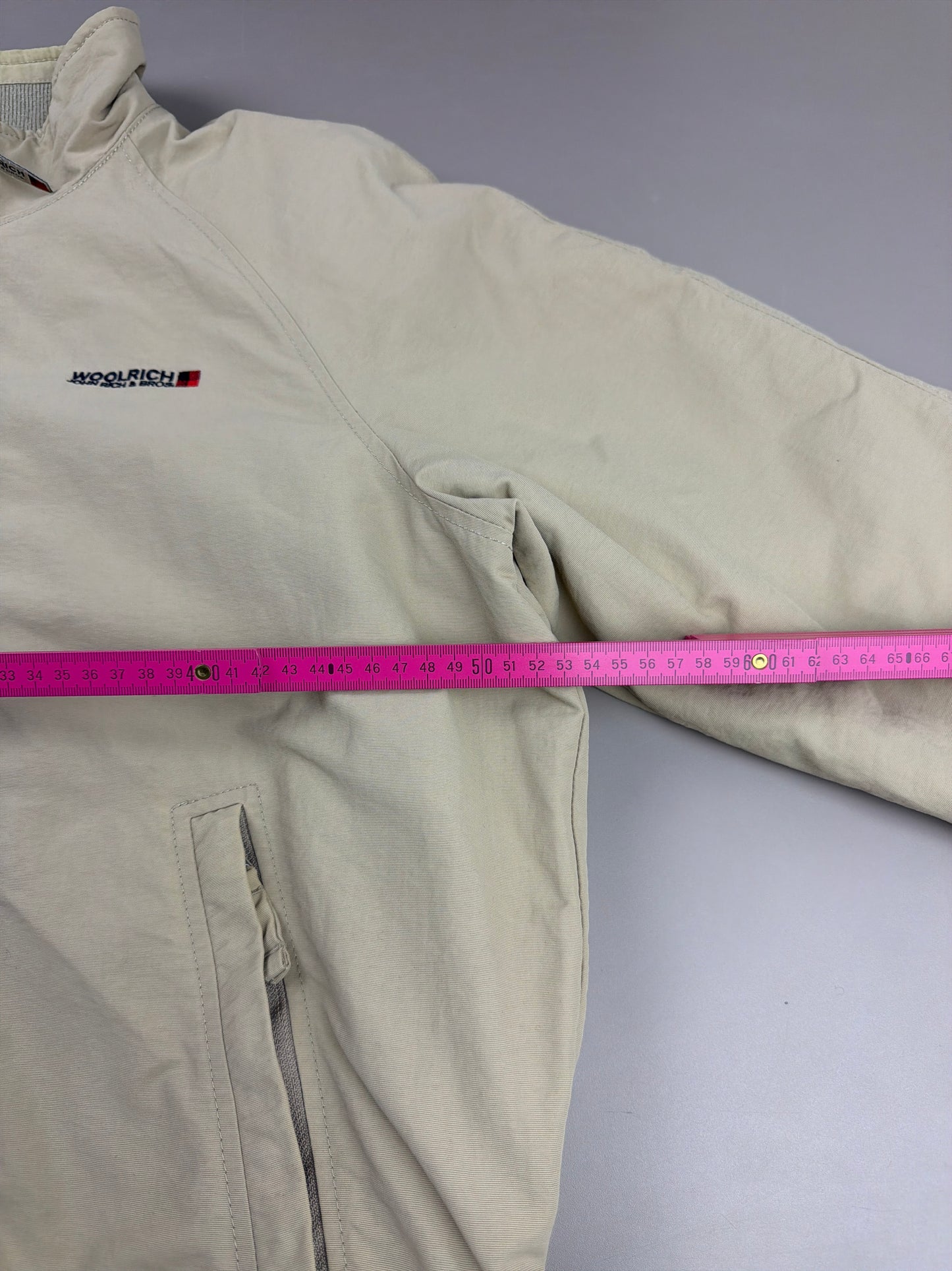 Woolrich John Rich & Bros. Archive Utility Bomber Jacket - Beige / Gorpcore