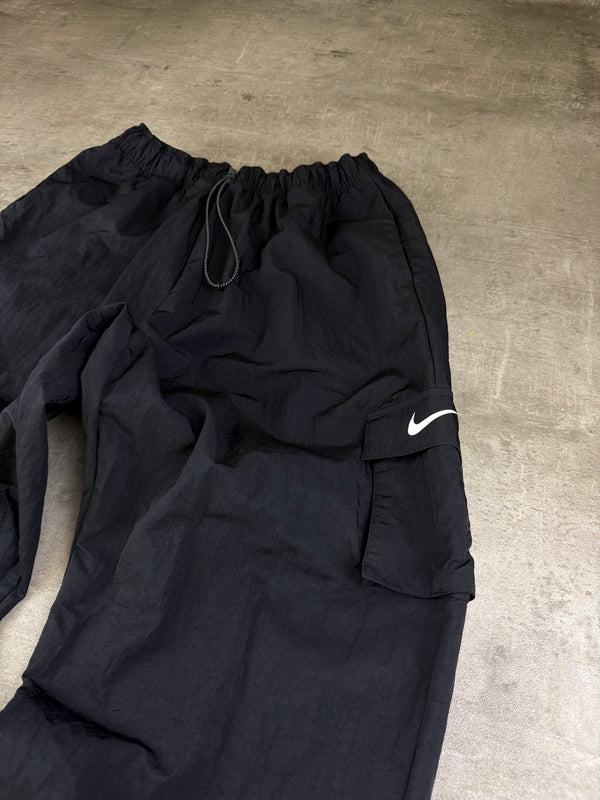Nike Baggy Nylon Cargo Pants - Black Gorpcore