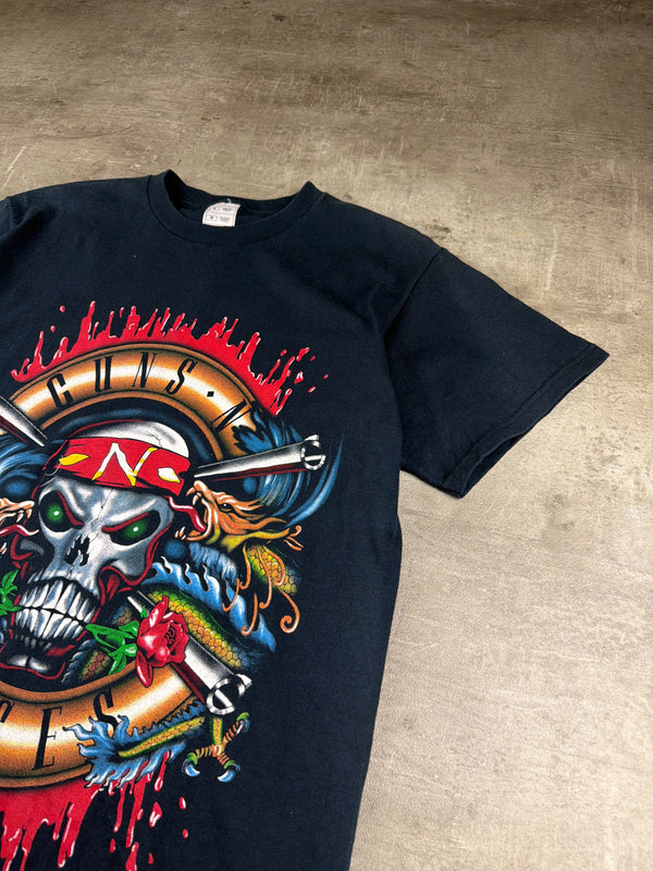 Guns N' Roses Vintage Graphic "Rock N Roll" Band Shirt - Black / Red