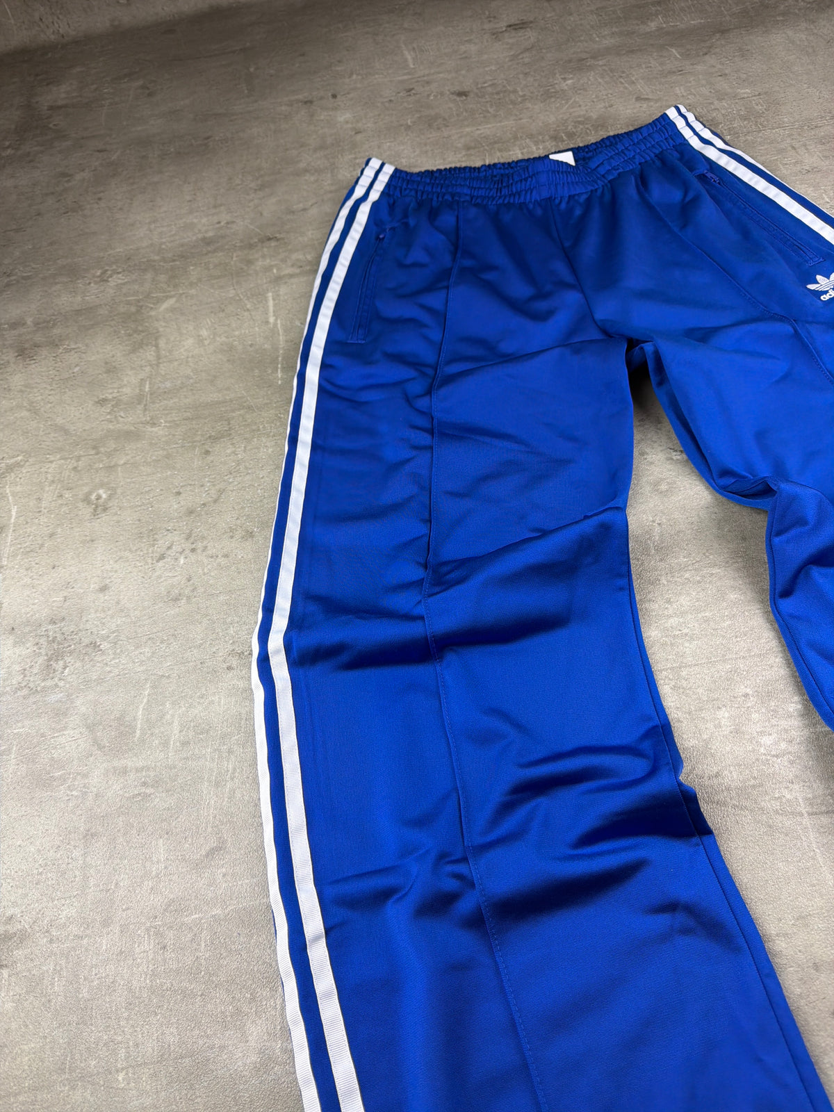 Adidas Originals Y2K Wide Leg Trackpants - Royal Blue / White - Past Pieces