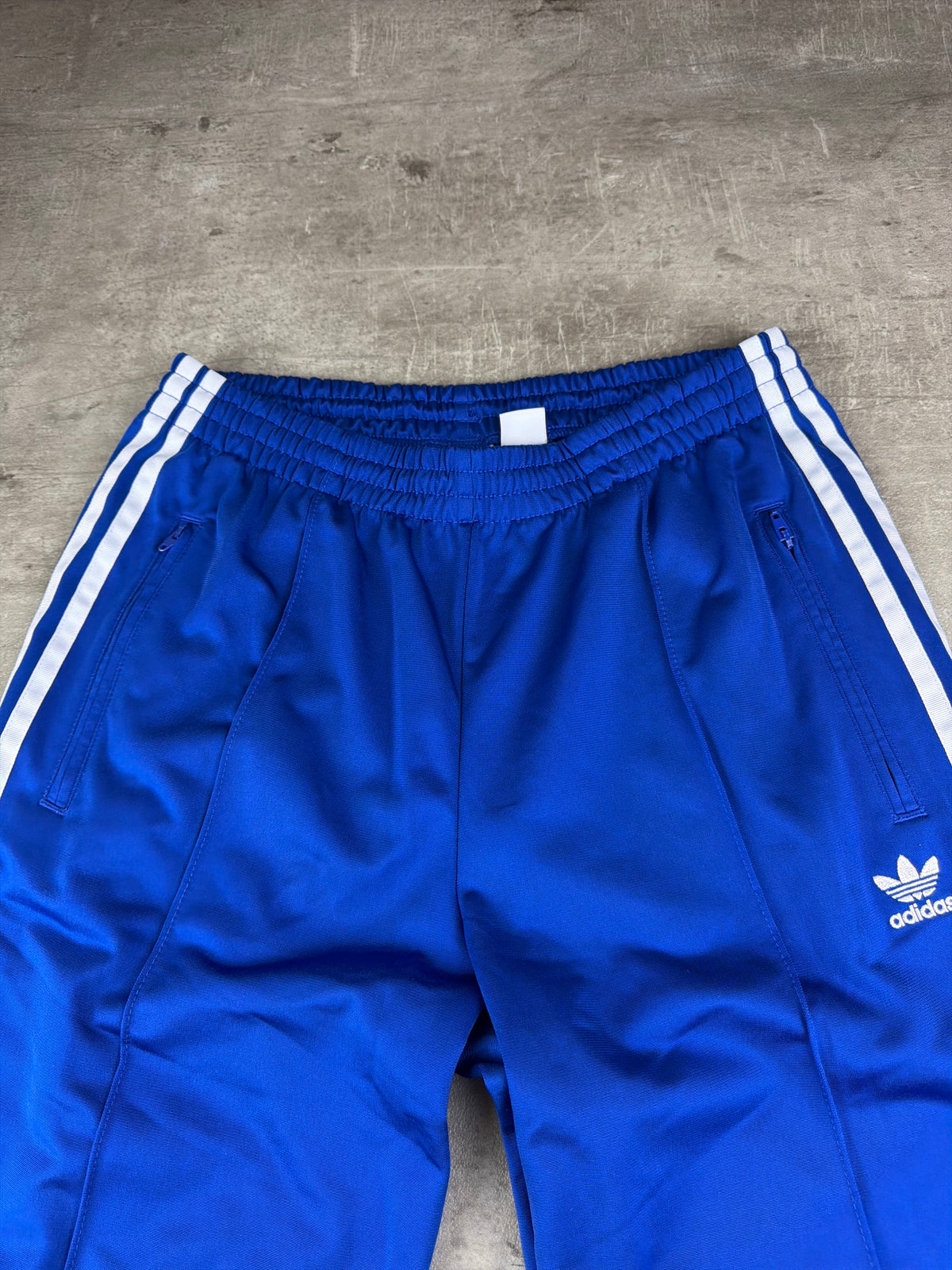 Adidas Originals Y2K Wide Leg Trackpants - Royal Blue / White - Past Pieces