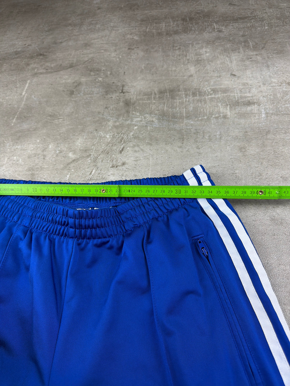 Adidas Originals Y2K Wide Leg Trackpants - Royal Blue / White - Past Pieces