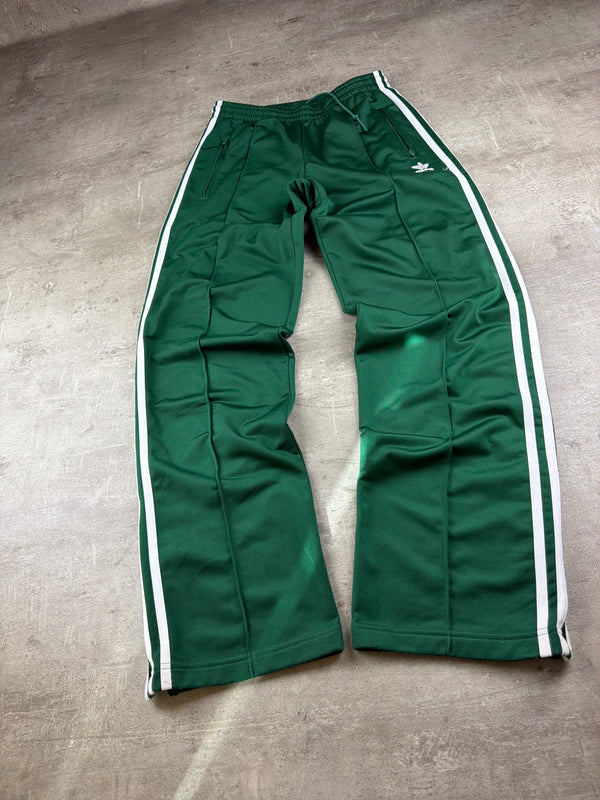 Adidas Originals Three Stripes Trackpants - Forest Green / White Y2K Vibe
