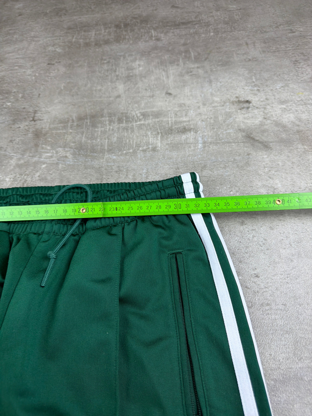 Adidas Originals Three Stripes Trackpants - Forest Green / White Y2K Vibe – Ansicht 7