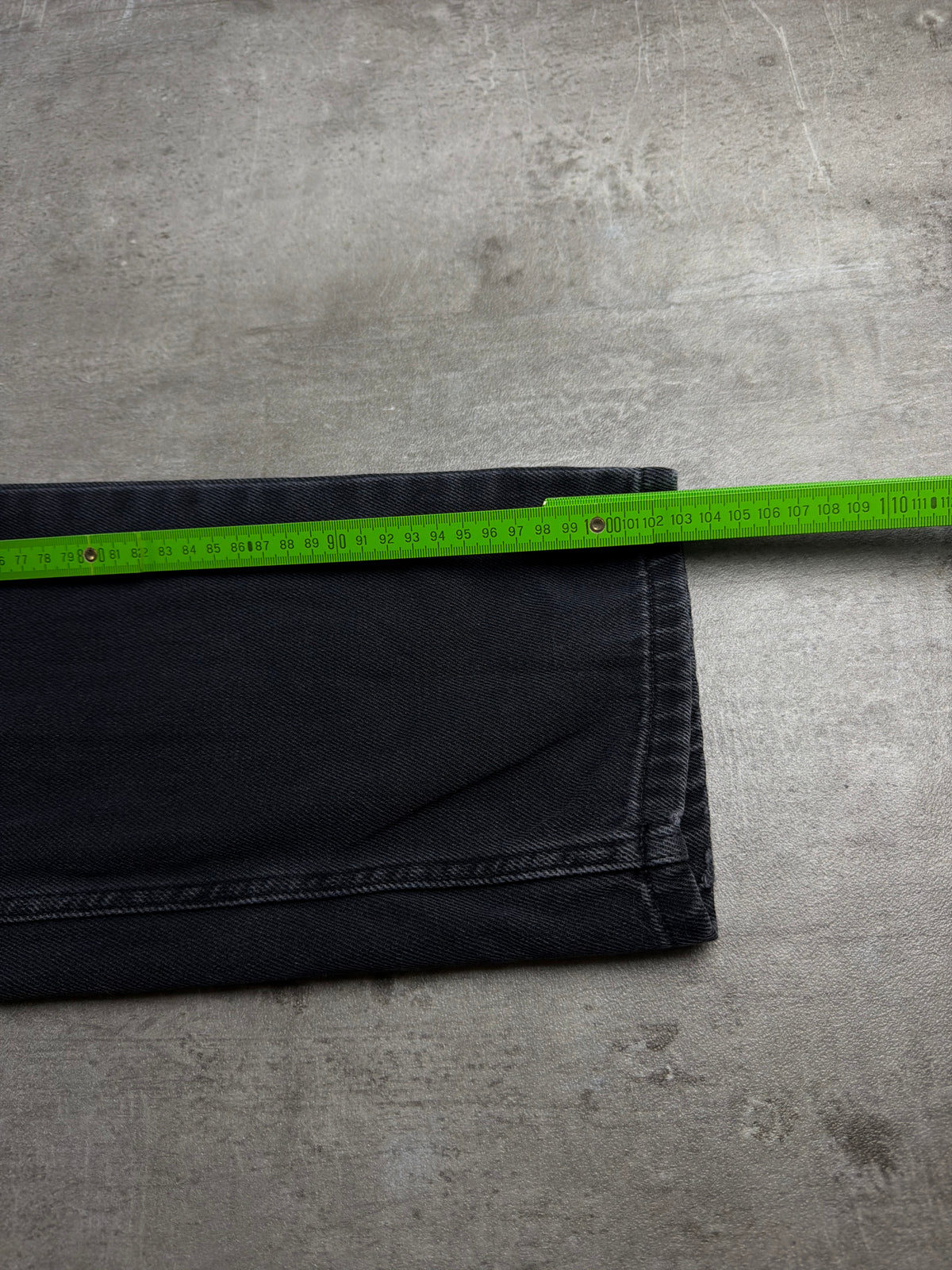 Carhartt "Pierce" Baggy Carpenter Denim - Washed Black - Past Pieces