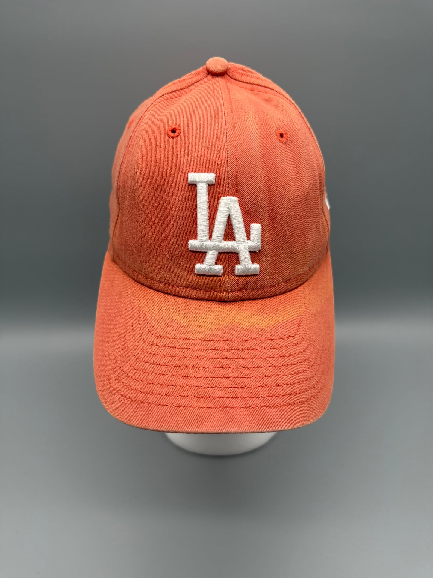 New Era 9FORTY LA Dodgers "Sun Faded" Cap - Burnt Orange / Vintage Wash