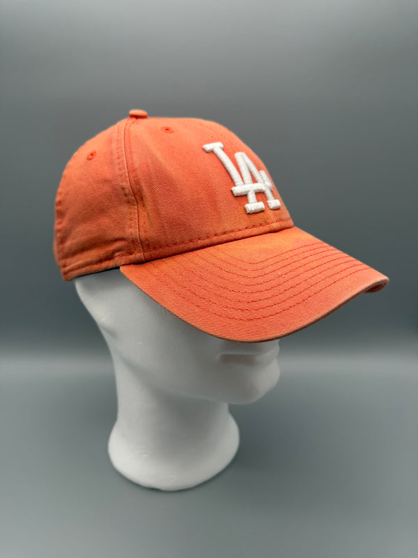New Era 9FORTY LA Dodgers "Sun Faded" Cap - Burnt Orange / Vintage Wash