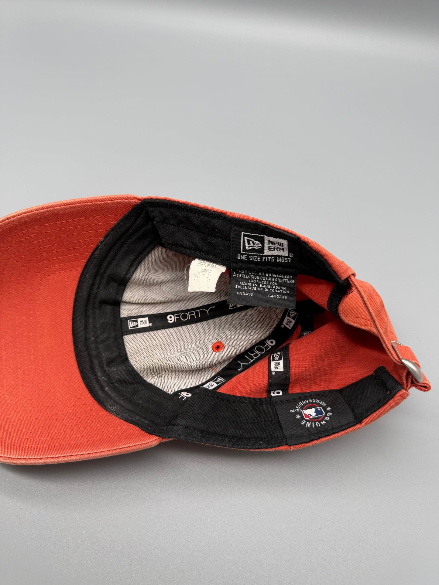 New Era 9FORTY LA Dodgers "Sun Faded" Cap - Burnt Orange / Vintage Wash