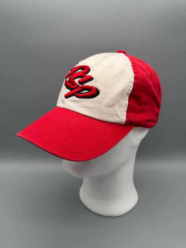 Vintage OC "PSP" Racing Cap - Red / White Cyber Y2K Vibe
