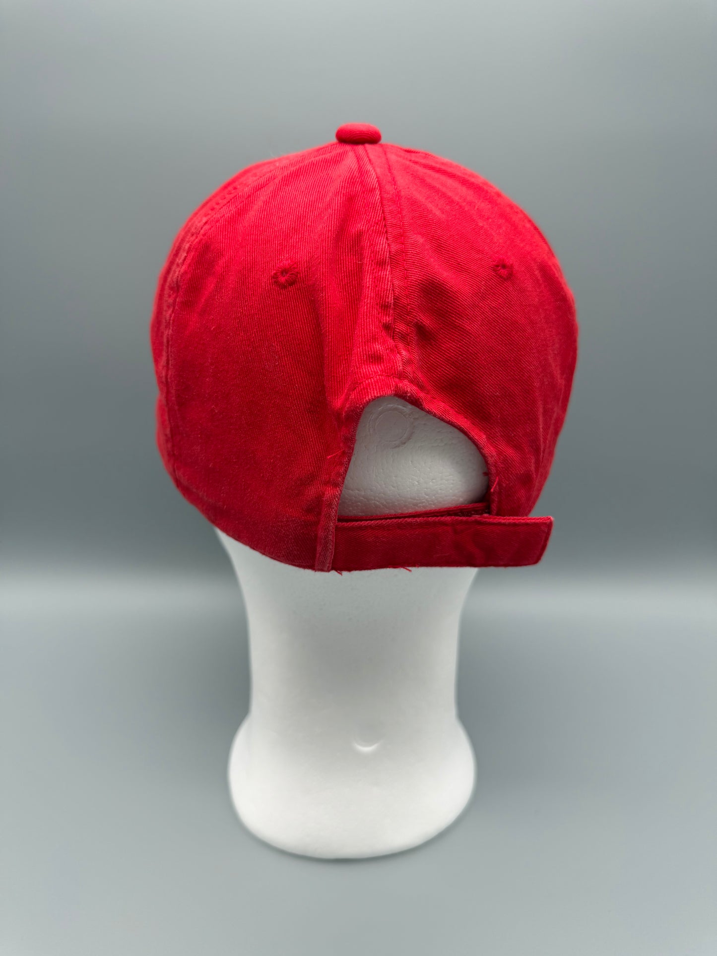 Vintage OC "PSP" Racing Cap - Red / White Cyber Y2K Vibe