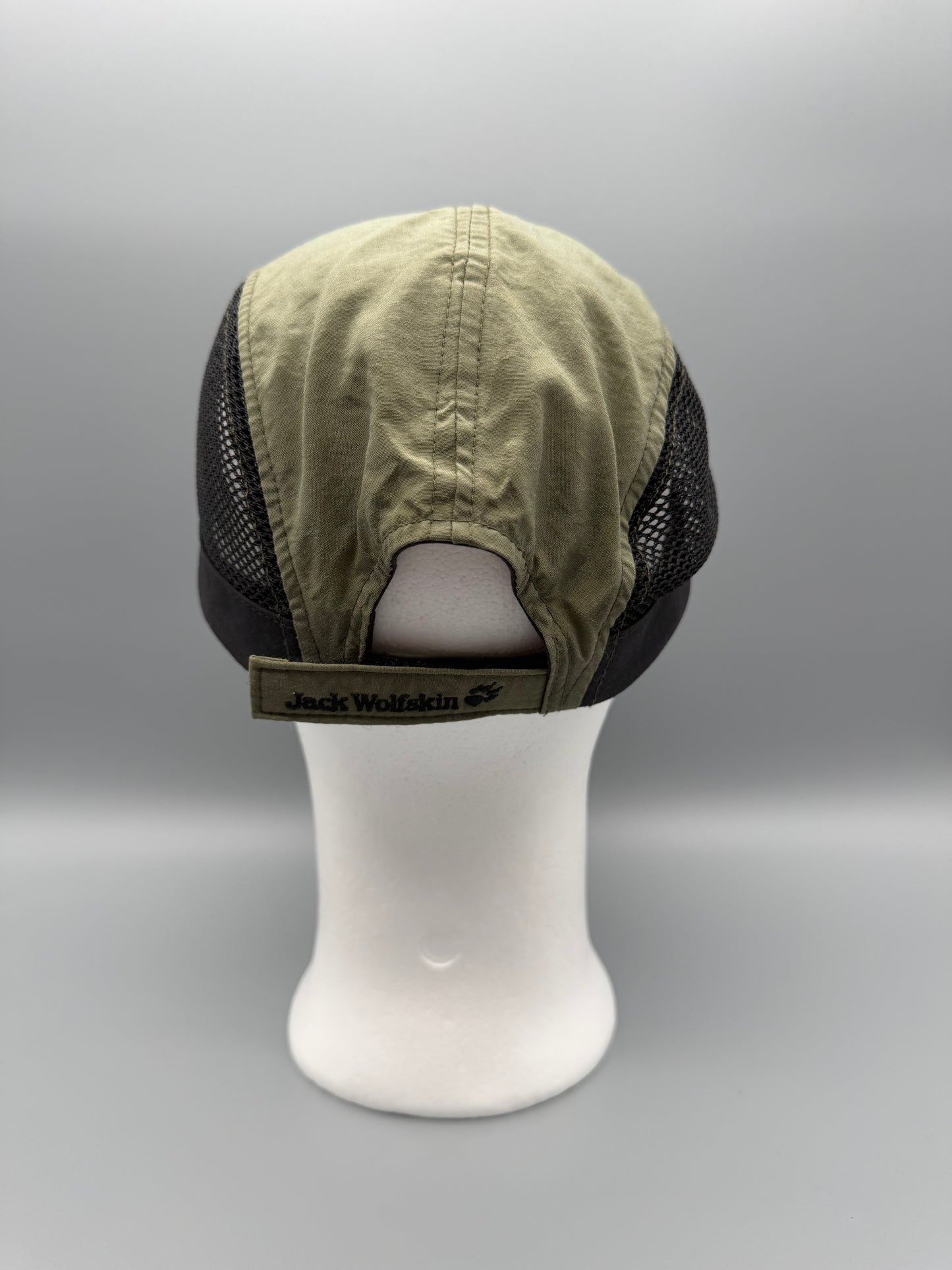 Jack Wolfskin Outdoor Mesh Panel 5-Panel Cap - Olive / Gorpcore Earthtones