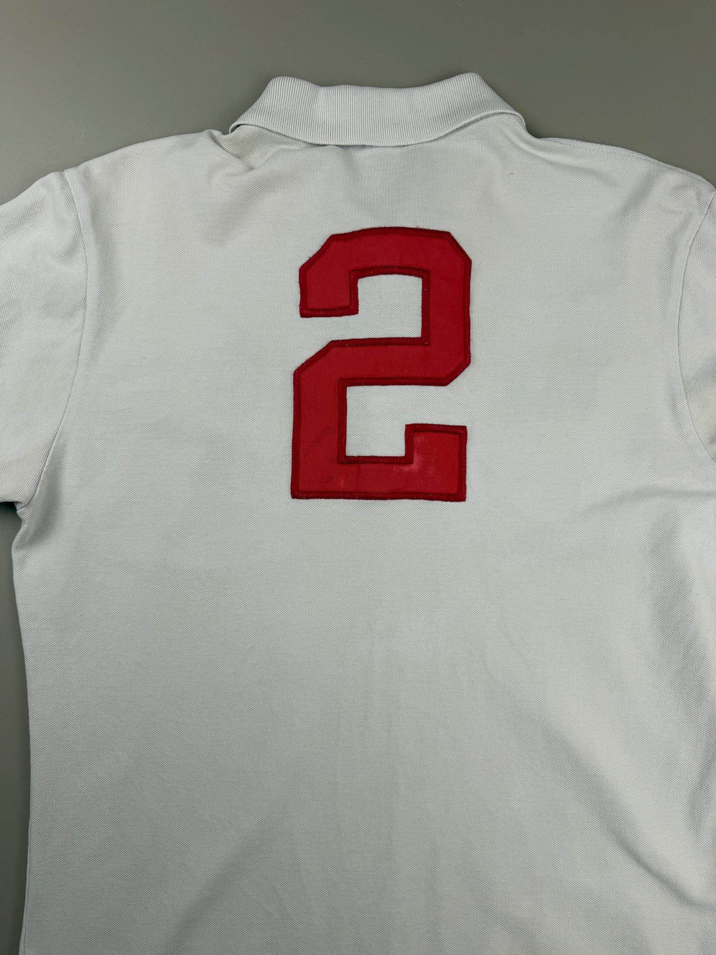 Polo by Ralph Lauren Archive "UAE" Big Pony Polo - Off-White/Red
