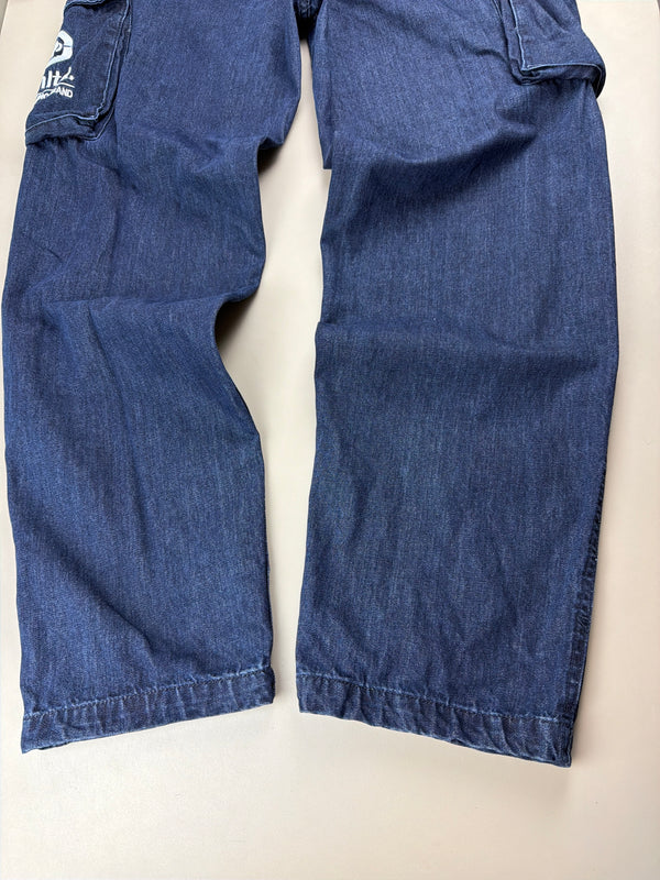 Ecko Unltd. Vintage "Rhino Cargo" Baggy Denim - Dark Blue Wash