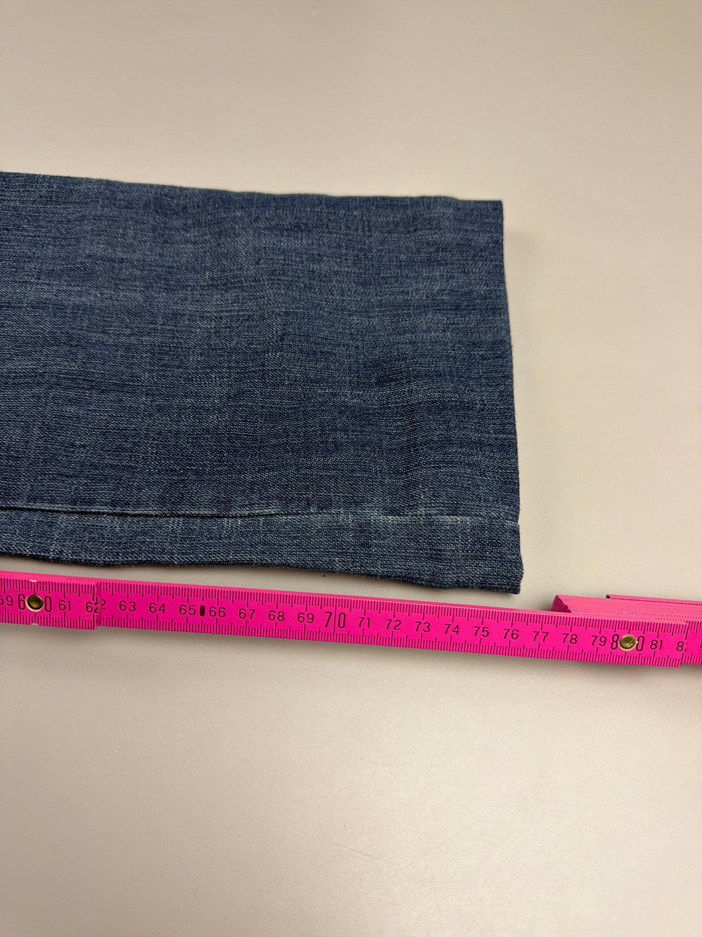 Rossa Miss Jeans "Rhinestone" Flare Denim - Sand Washed Blue