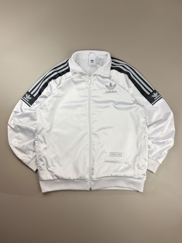 Adidas "Chile 20" Archive Trackjacket - Shiny White Metallic