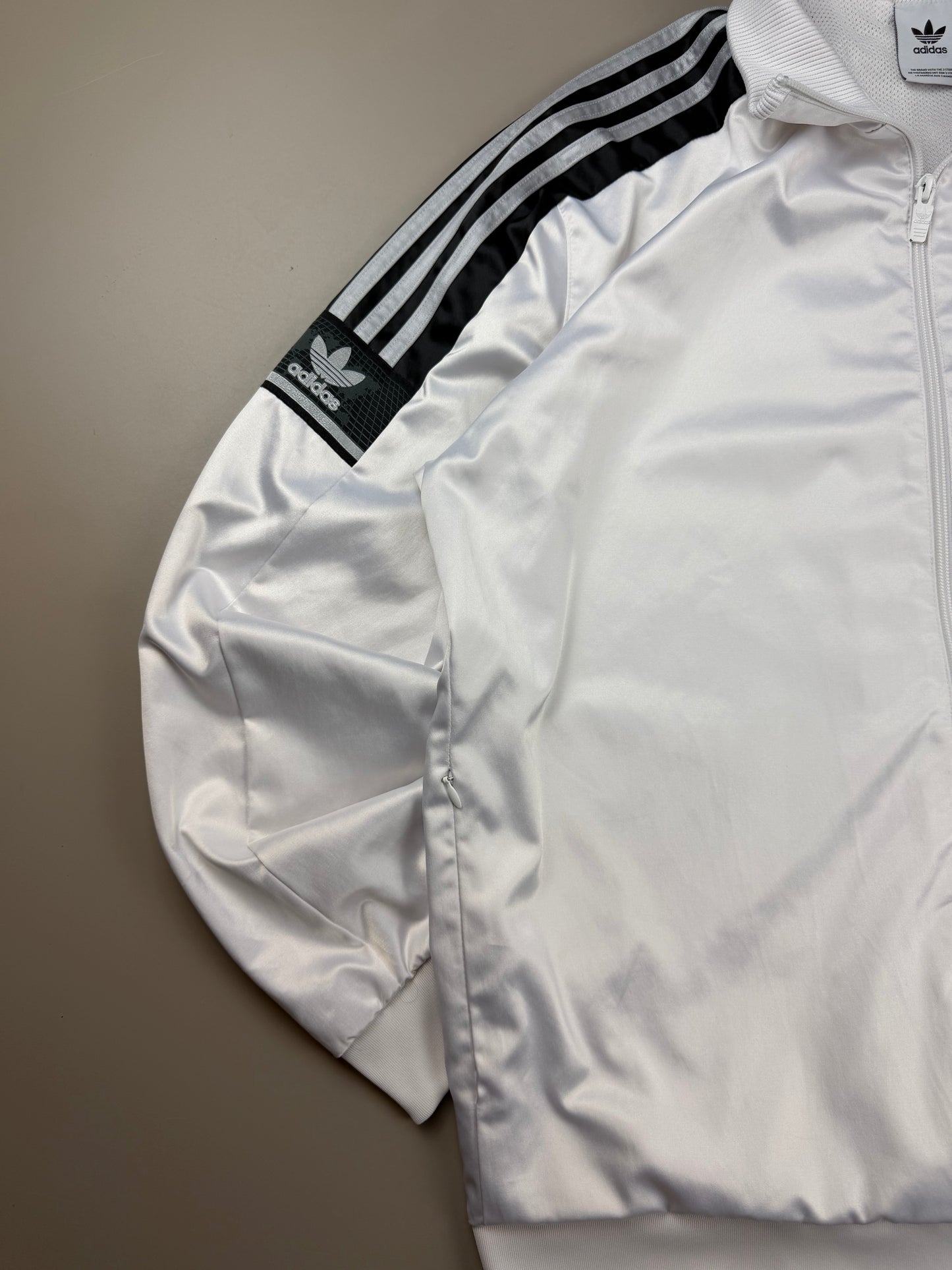 Adidas "Chile 20" Archive Trackjacket - Shiny White Metallic