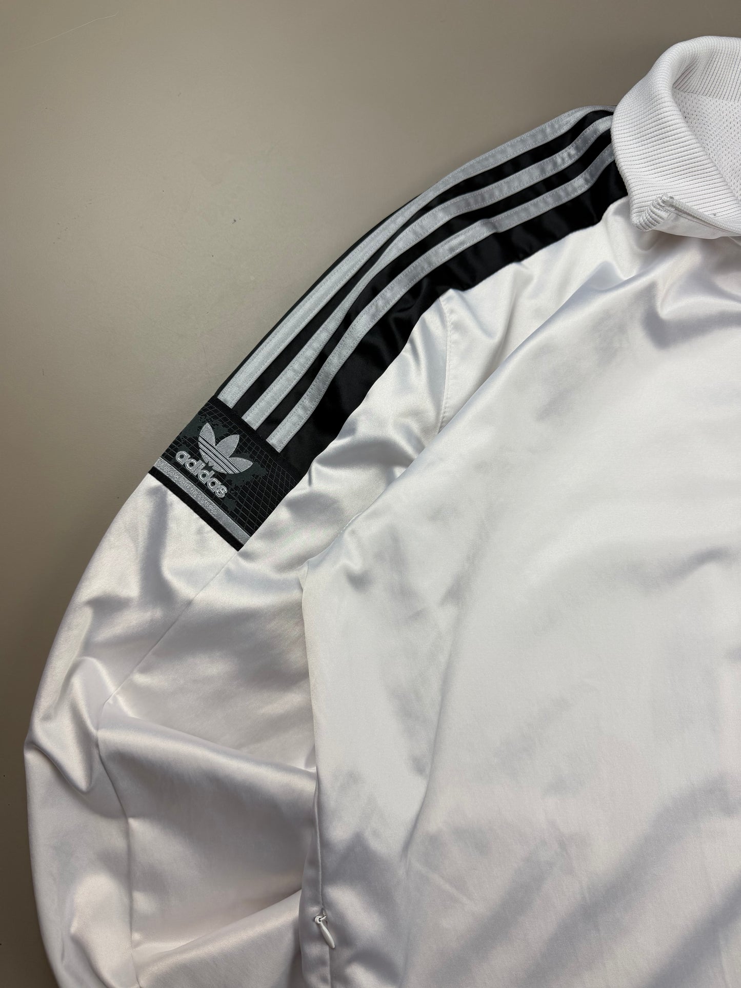 Adidas "Chile 20" Archive Trackjacket - Shiny White Metallic