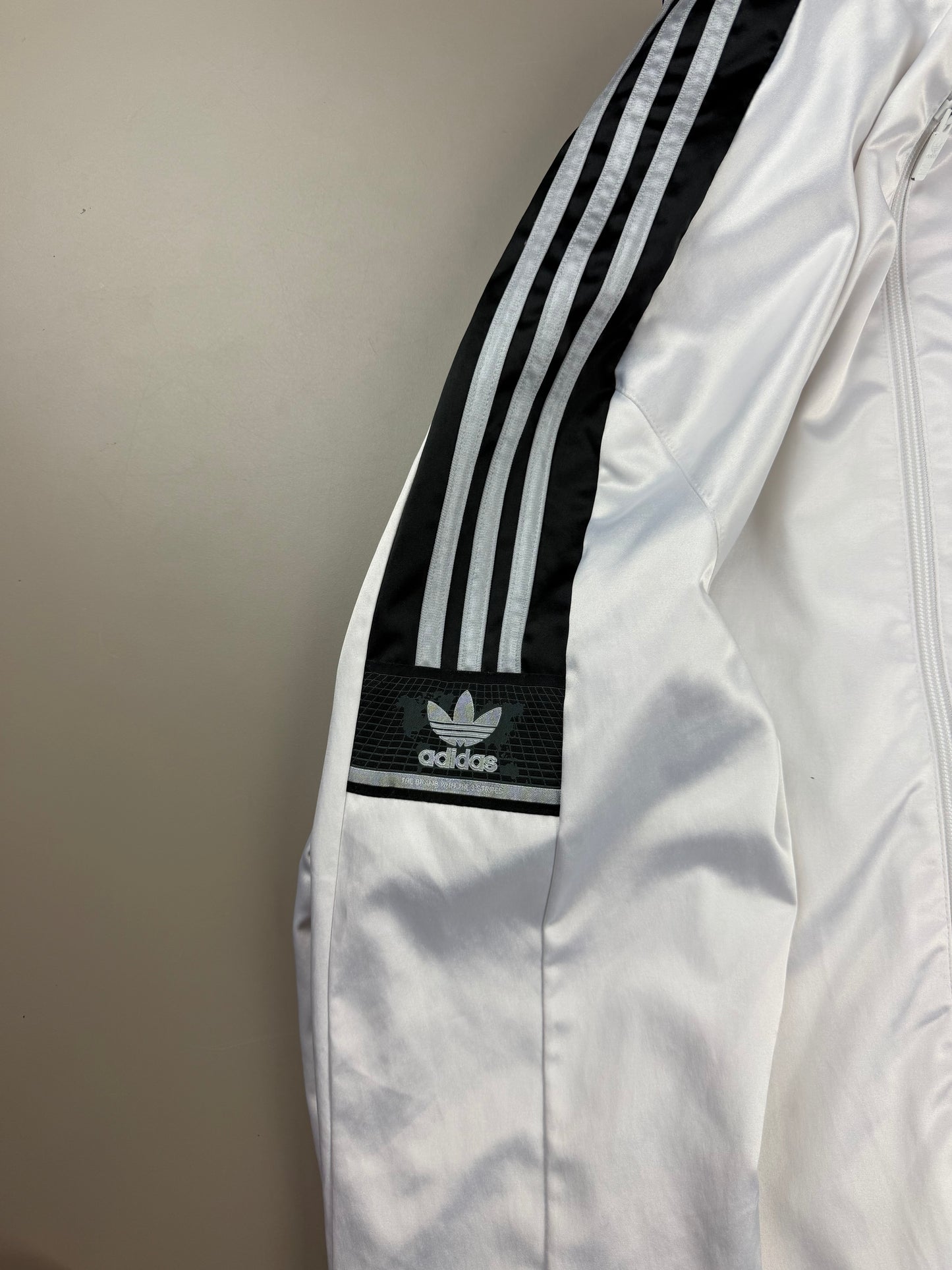 Adidas "Chile 20" Archive Trackjacket - Shiny White Metallic