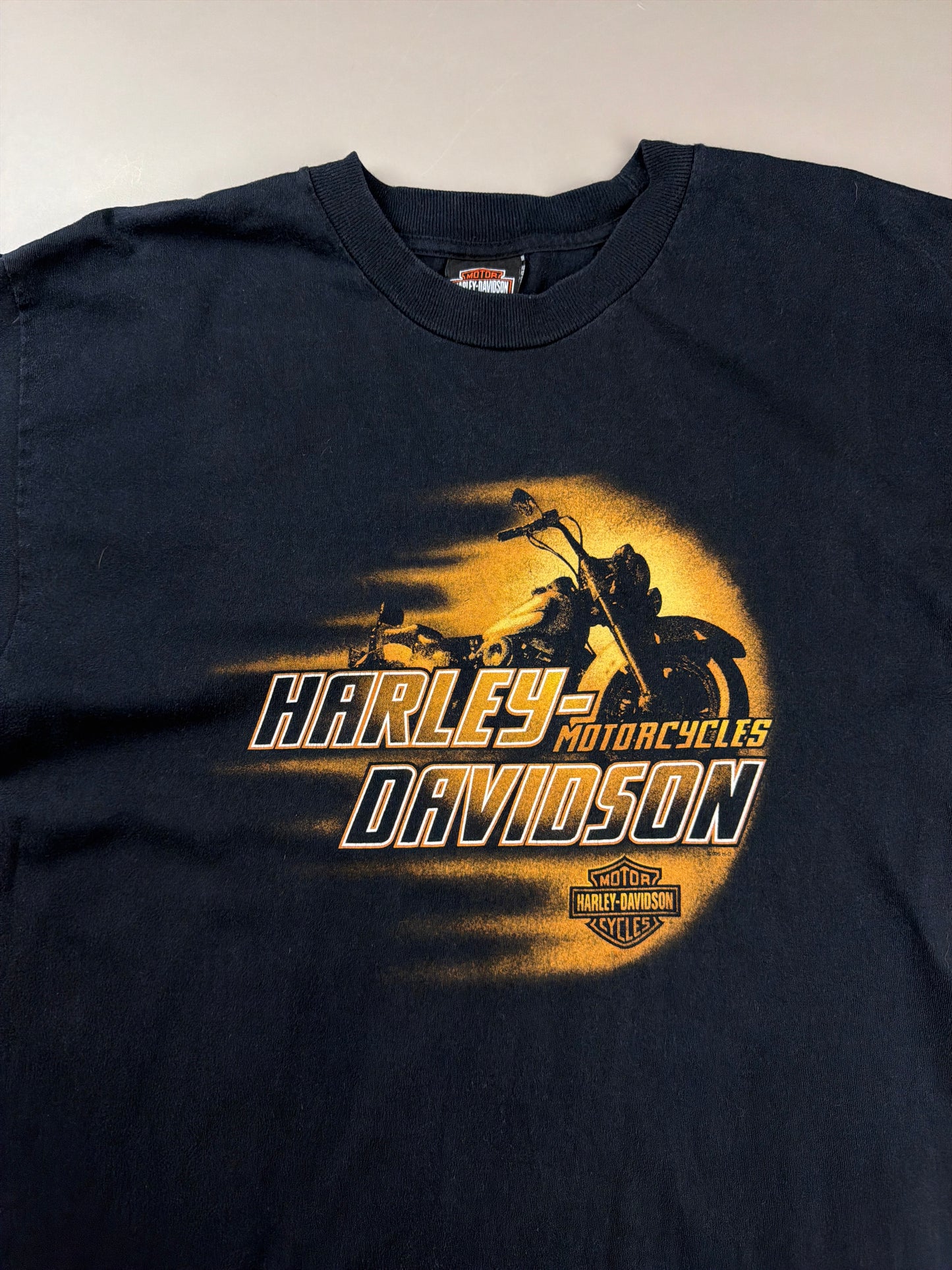 Harley-Davidson 2004 "Black Hills" Graphic Tee - Vintage Racing Sleaze