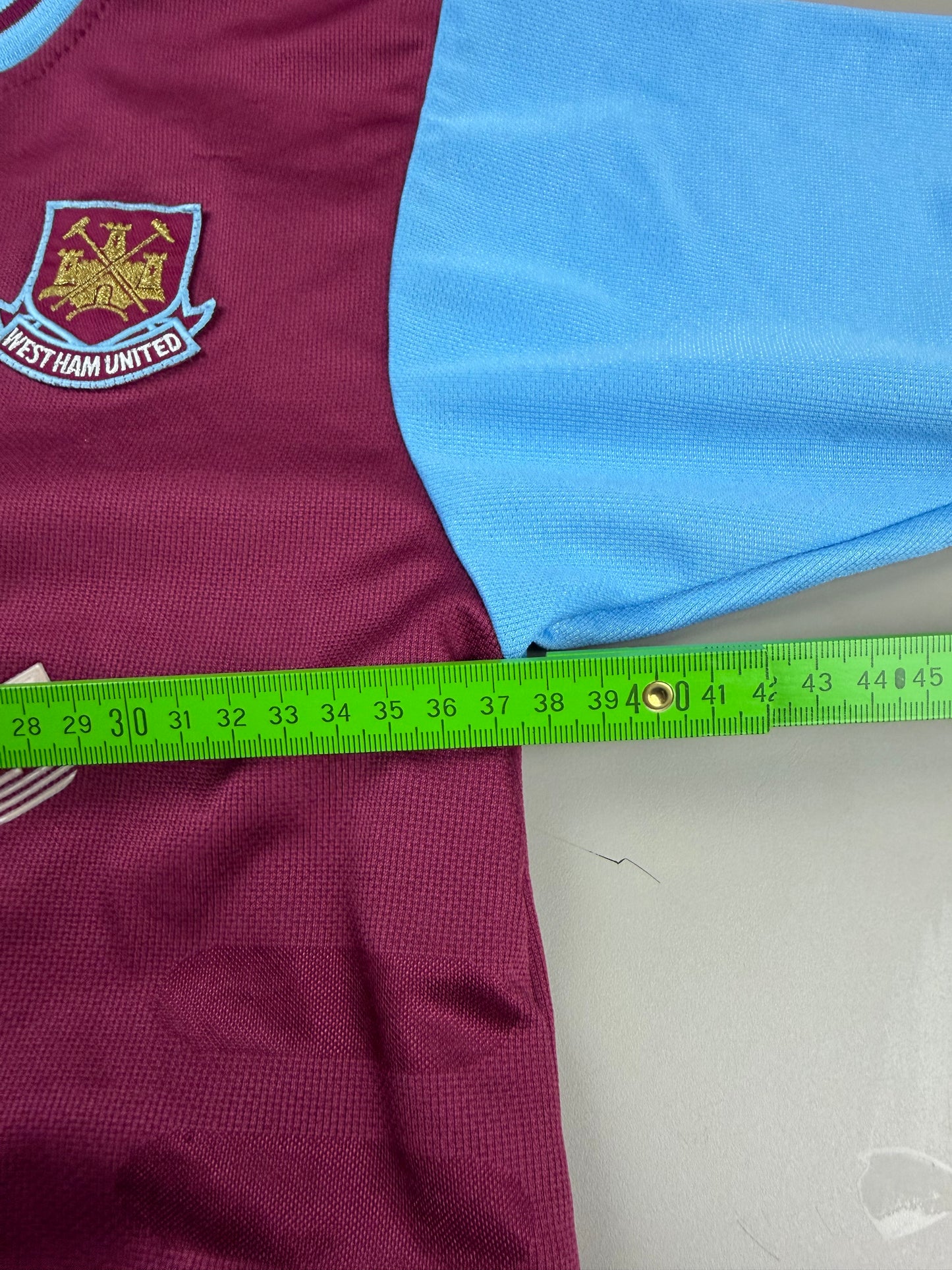 Fila x West Ham United 1999/2001 "Dr. Martens" Vintage Jersey - Maroon/Sky Blue Block