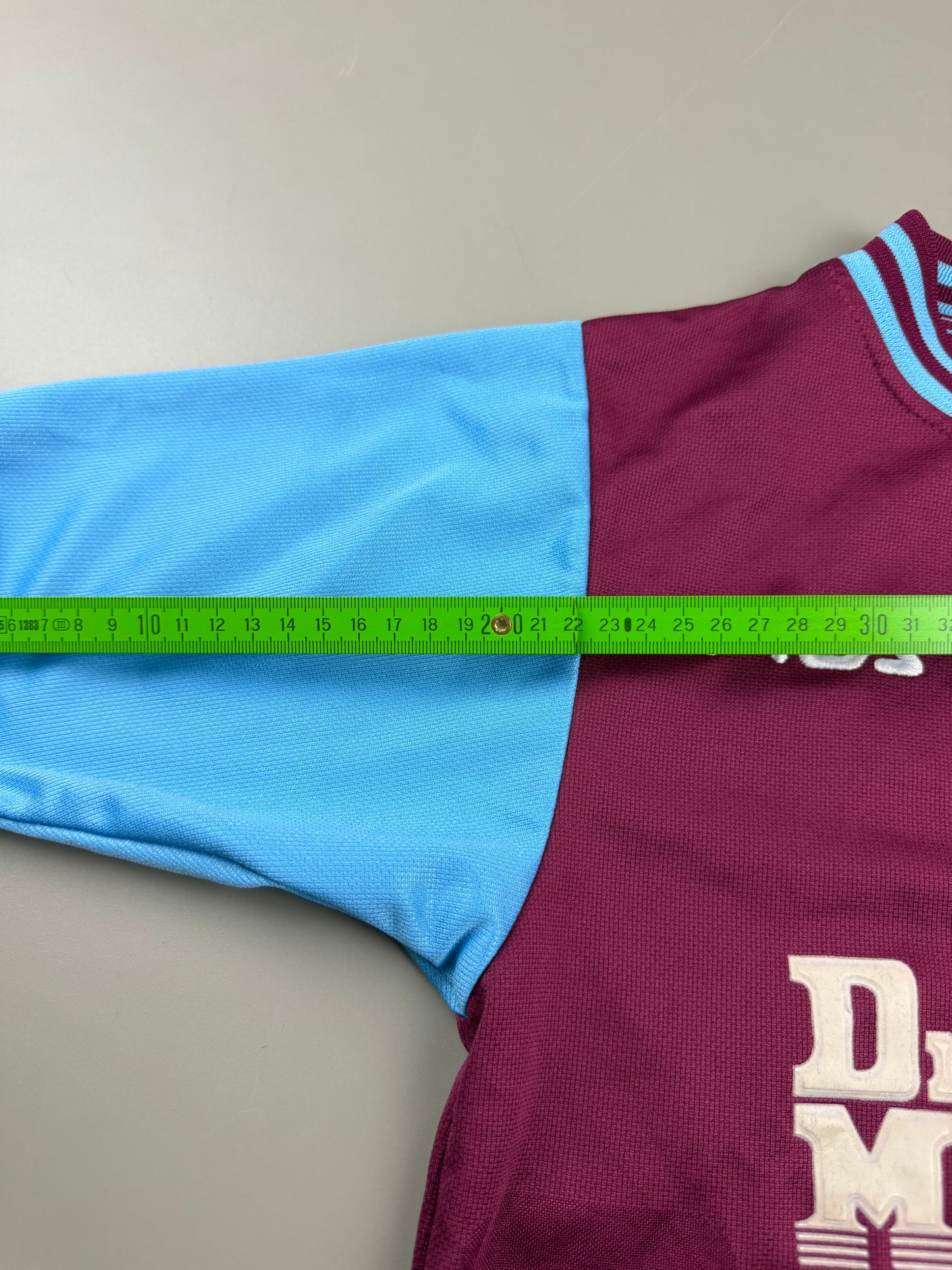 Fila x West Ham United 1999/2001 "Dr. Martens" Vintage Jersey - Maroon/Sky Blue Block