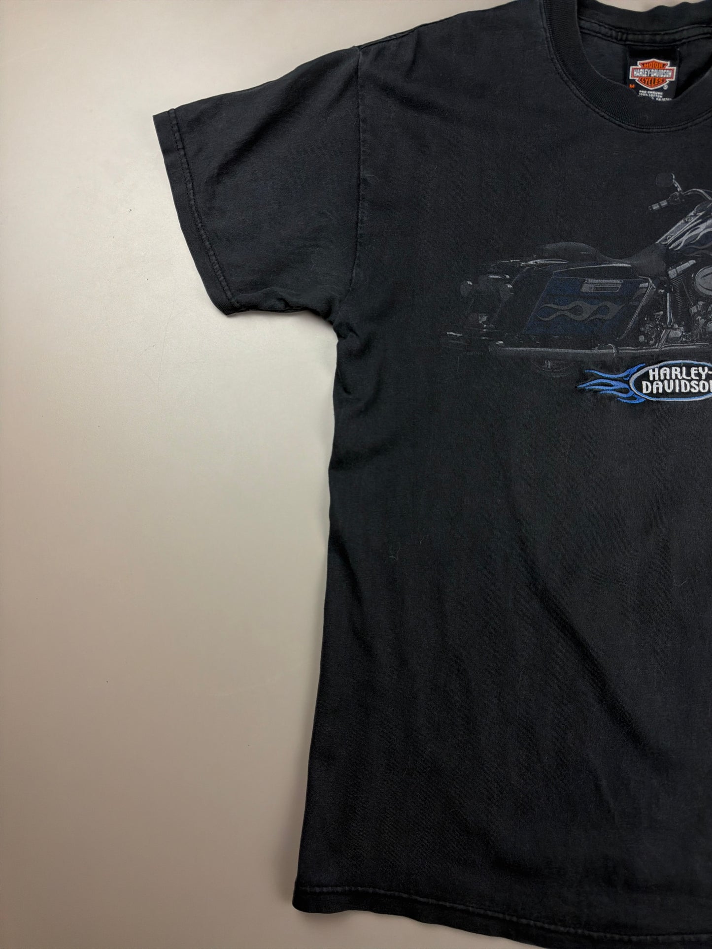 Harley-Davidson Archive Graphic Tee - All Black / Racing Vibe