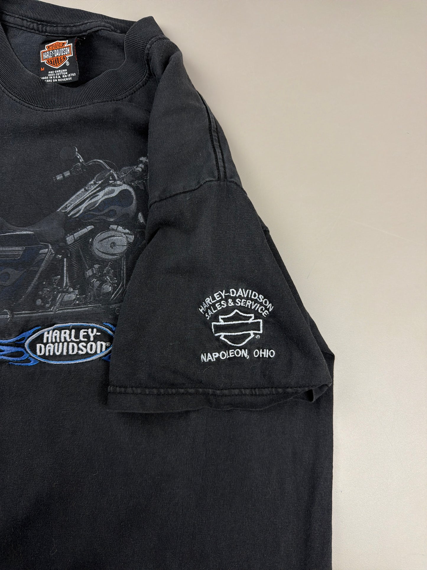 Harley-Davidson Archive Graphic Tee - All Black / Racing Vibe