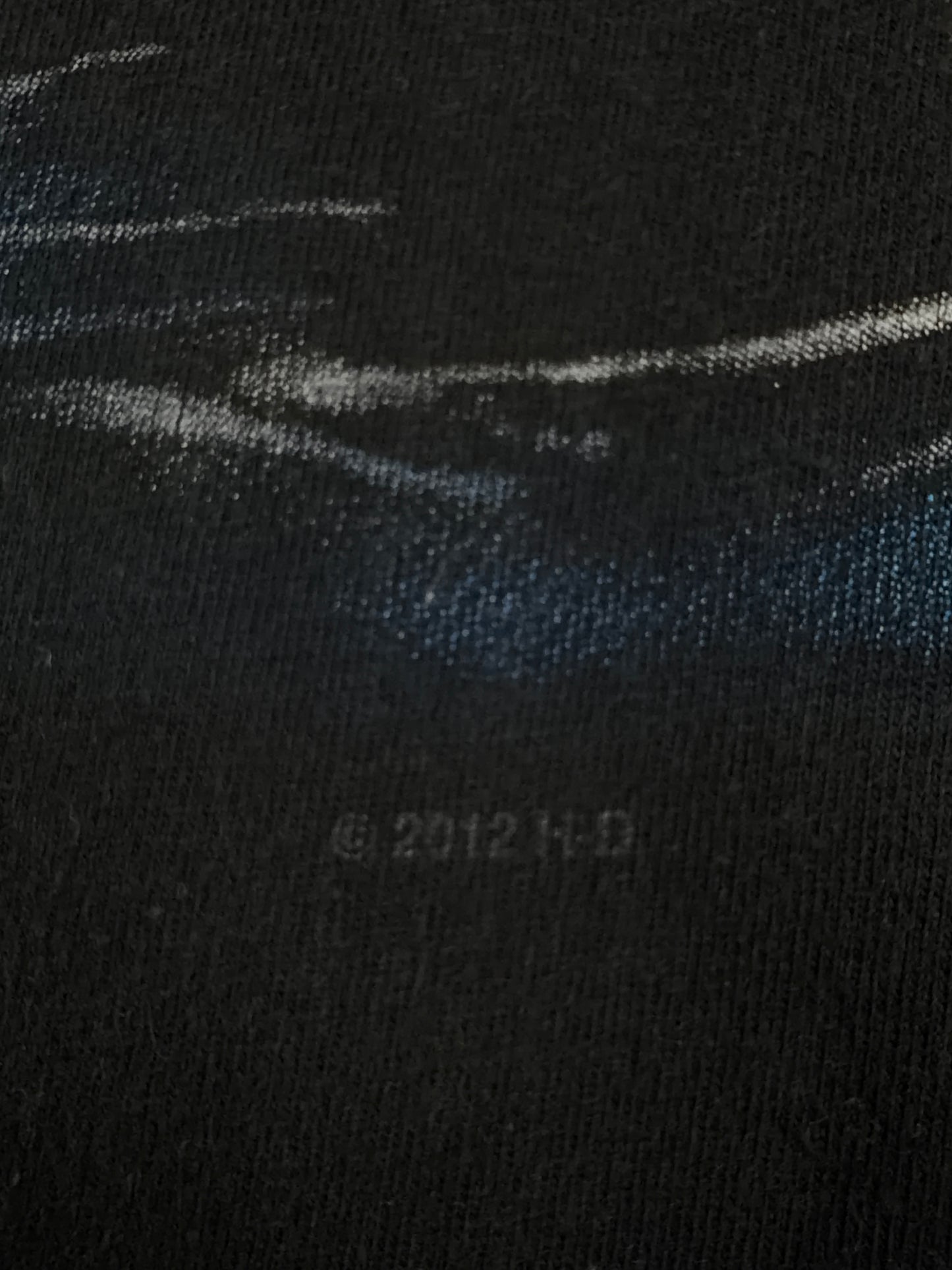 Harley-Davidson 2012 "Prince George Canada" Polar Bear Graphic Longsleeve - All Black / Biker Cyber Grunge