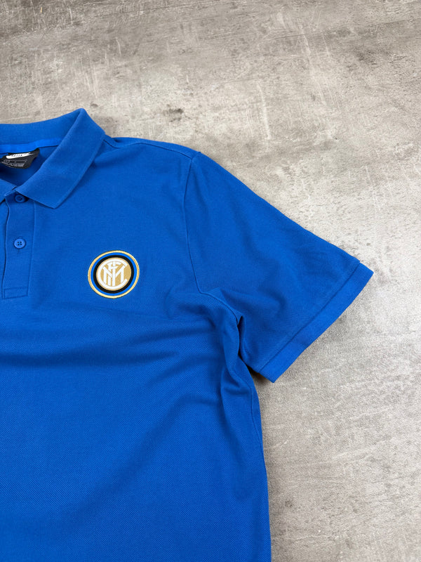 Nike Inter Mailand "FC Internazionale" Polo Shirt - Royal Blue