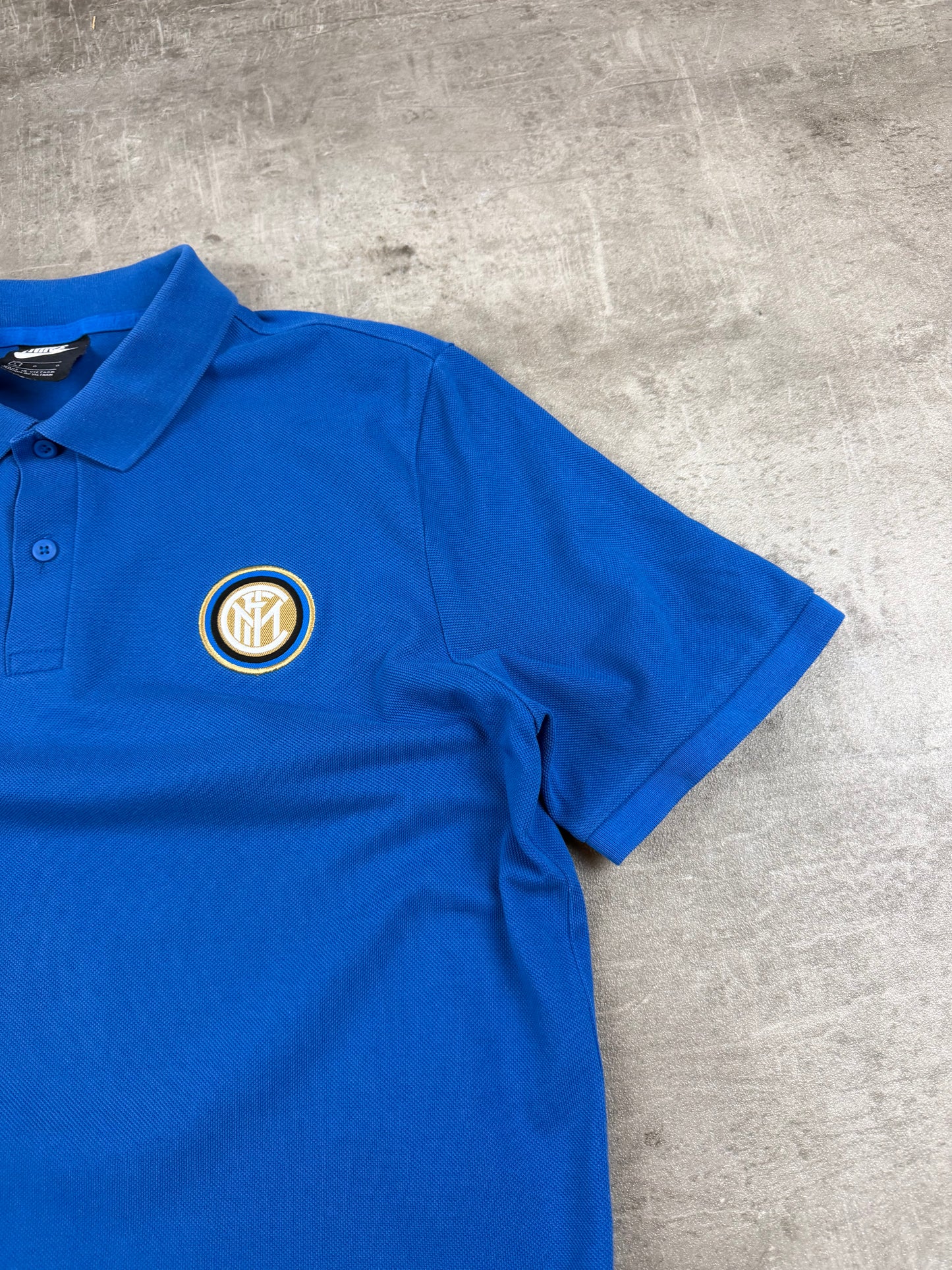 Nike Inter Mailand "FC Internazionale" Polo Shirt - Royal Blue