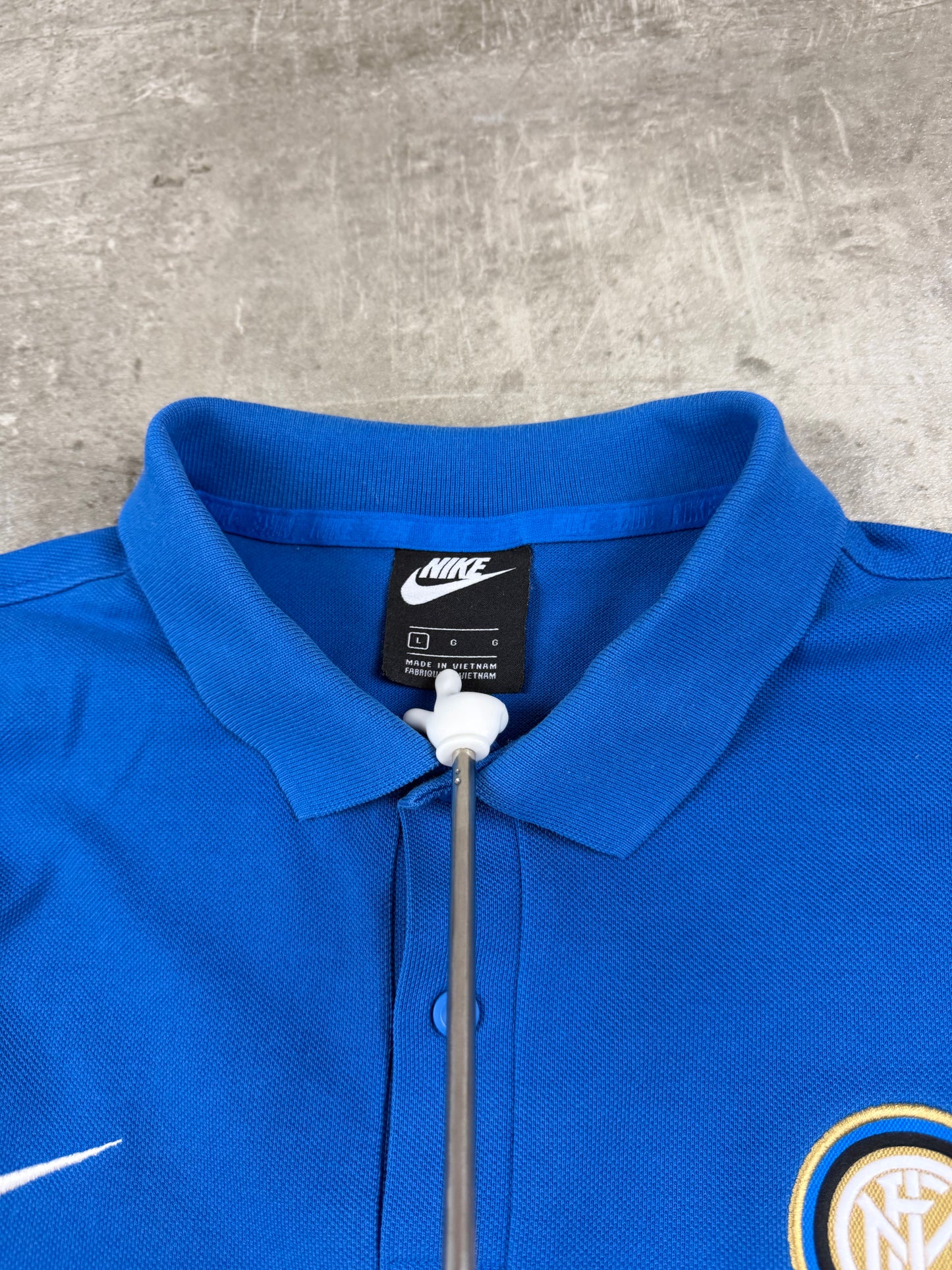 Nike Inter Mailand "FC Internazionale" Polo Shirt - Royal Blue