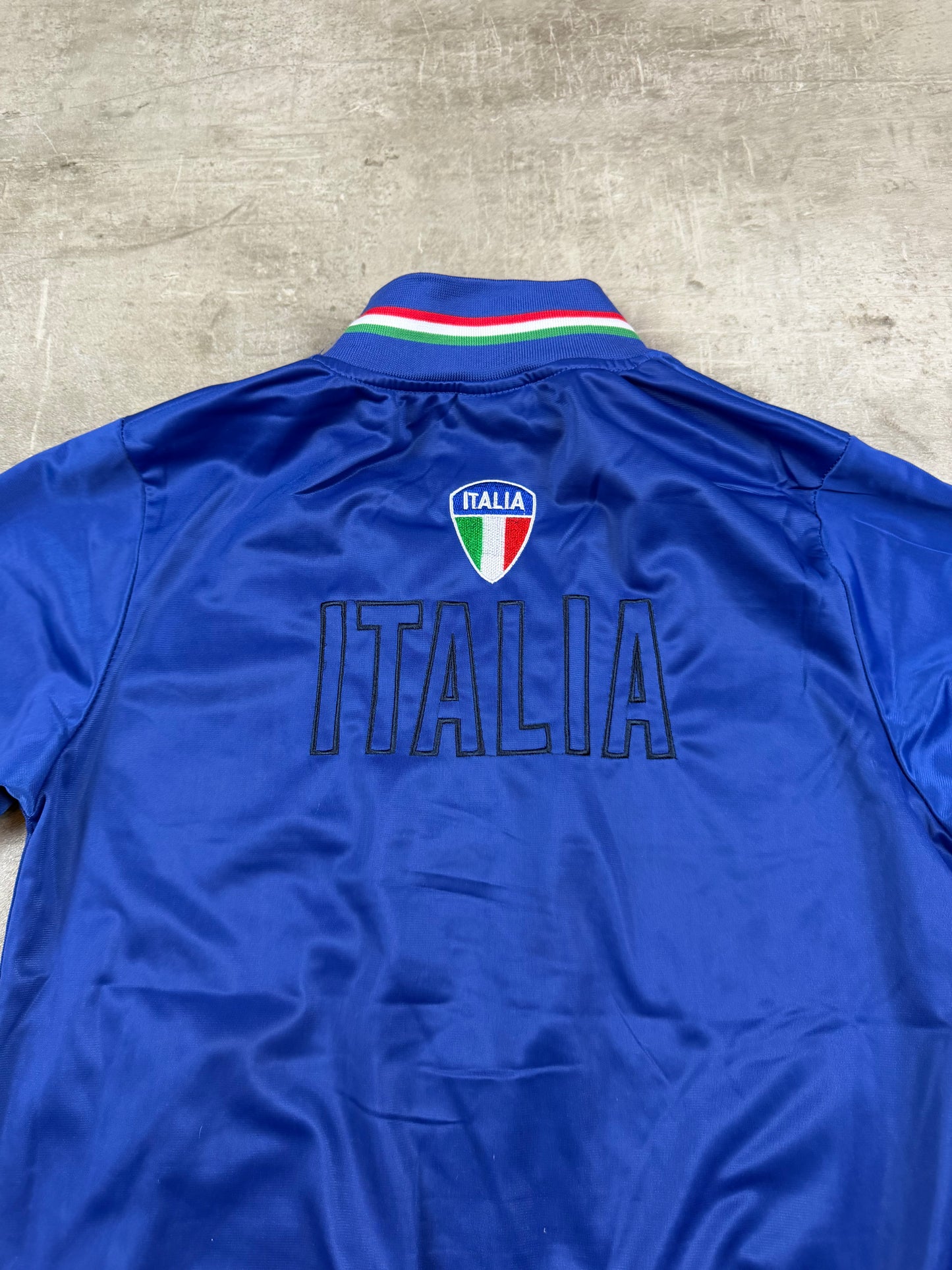 Italia National Team Zip Trackjacket - Royal Blue / Y2K Sportswear