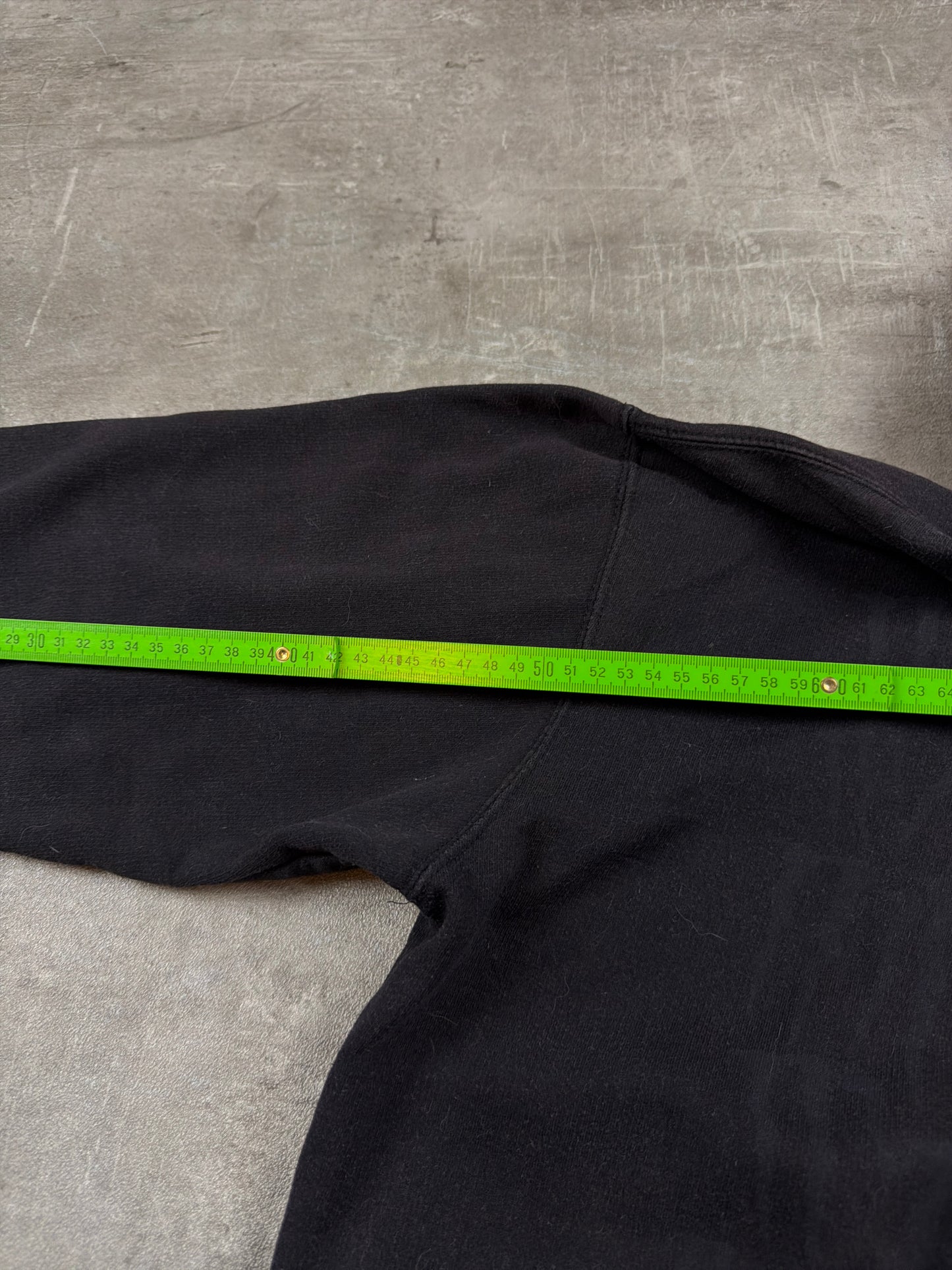 Vintage Monster Energy "Sleeve Print" Hoodie – Black / Cyber Green
